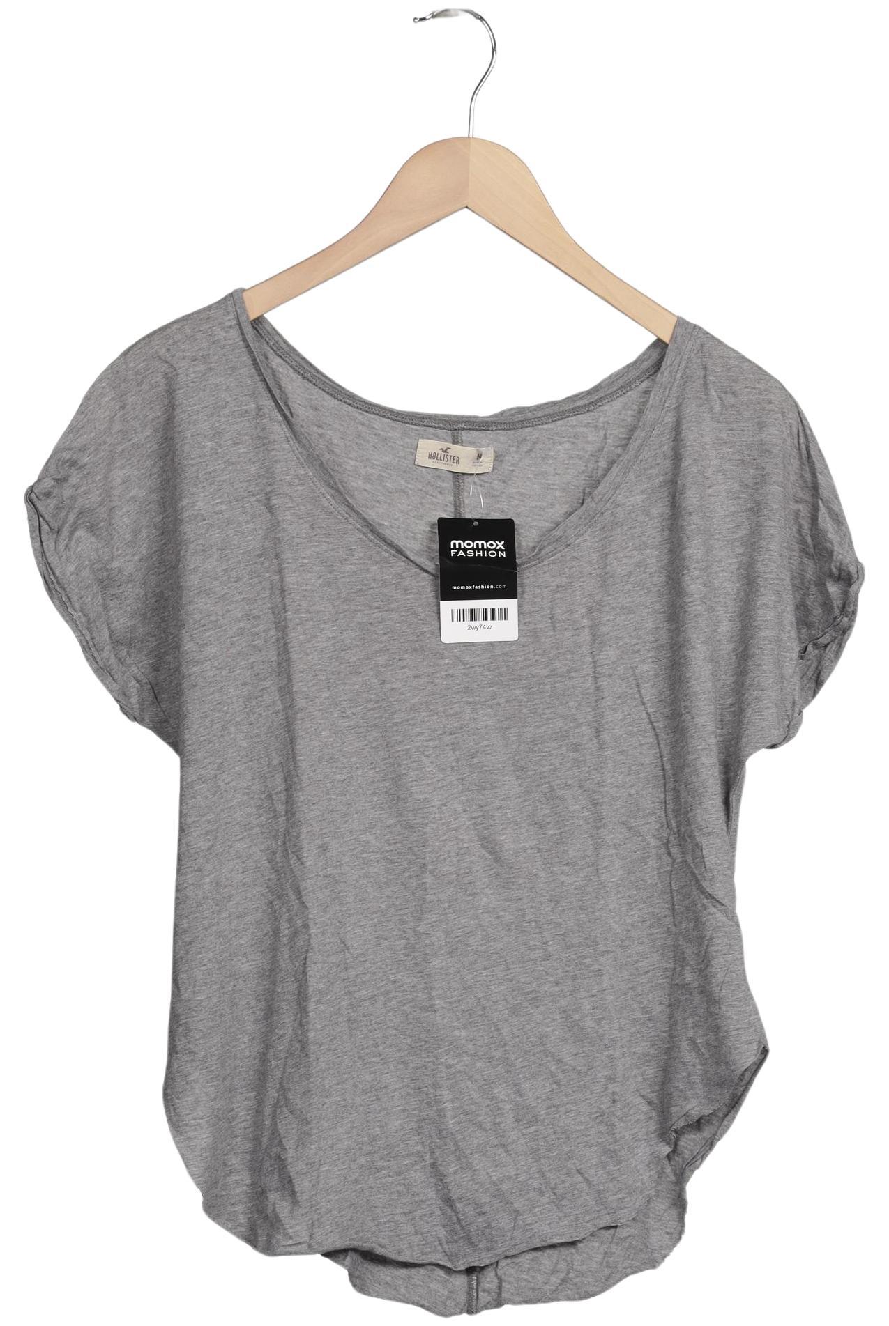 

Hollister Damen T-Shirt, grau, Gr. 38