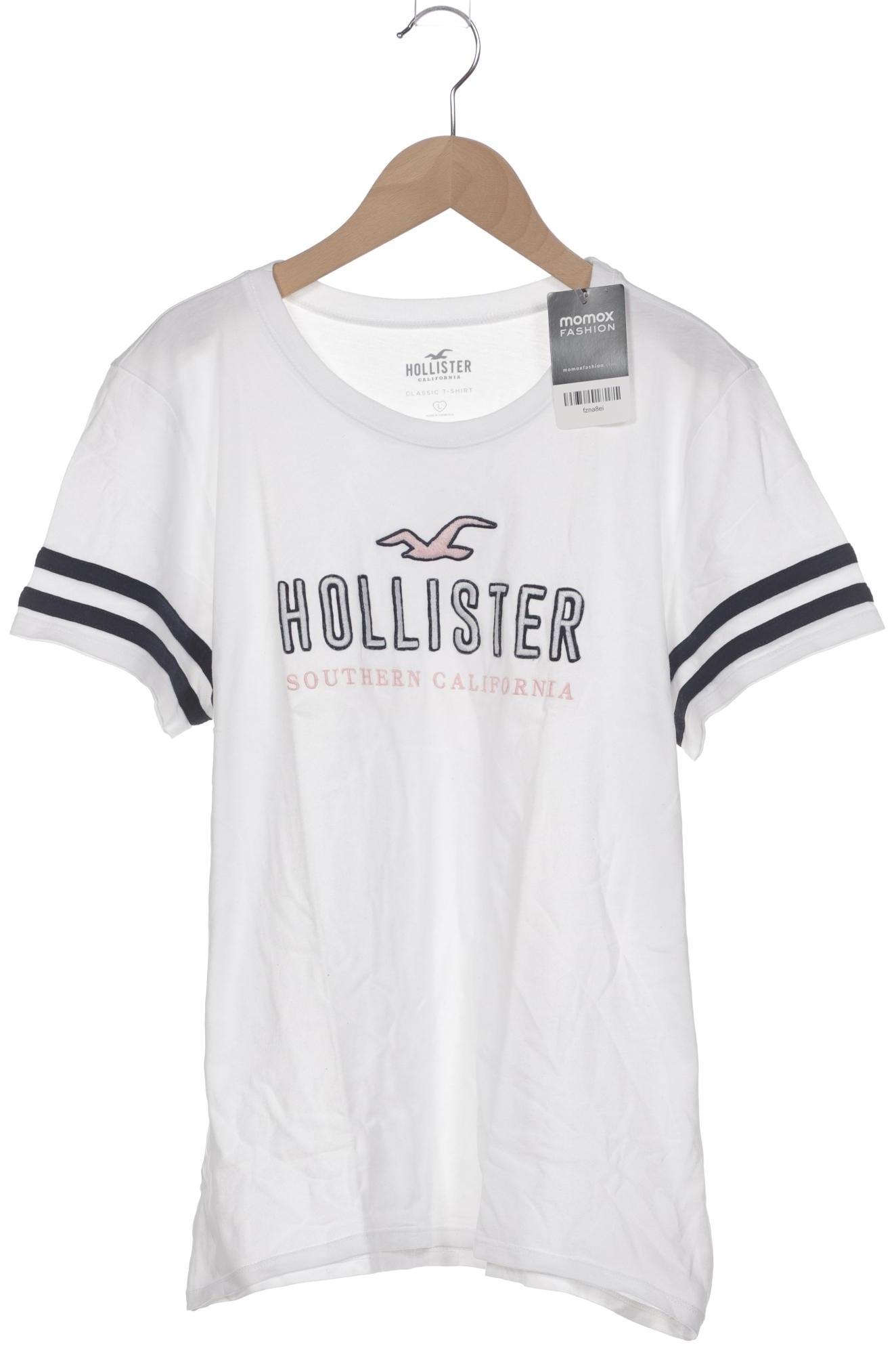 

Hollister Damen T-Shirt, weiß, Gr. 42