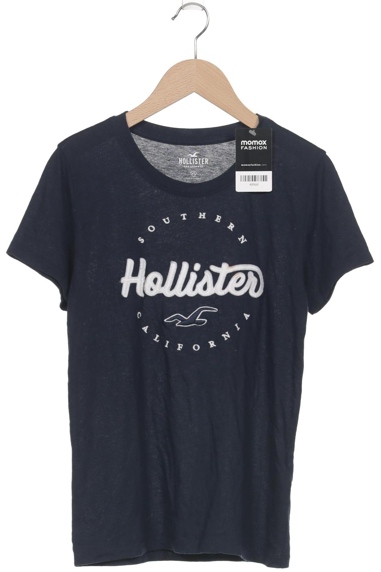 

Hollister Damen T-Shirt, marineblau, Gr. 34