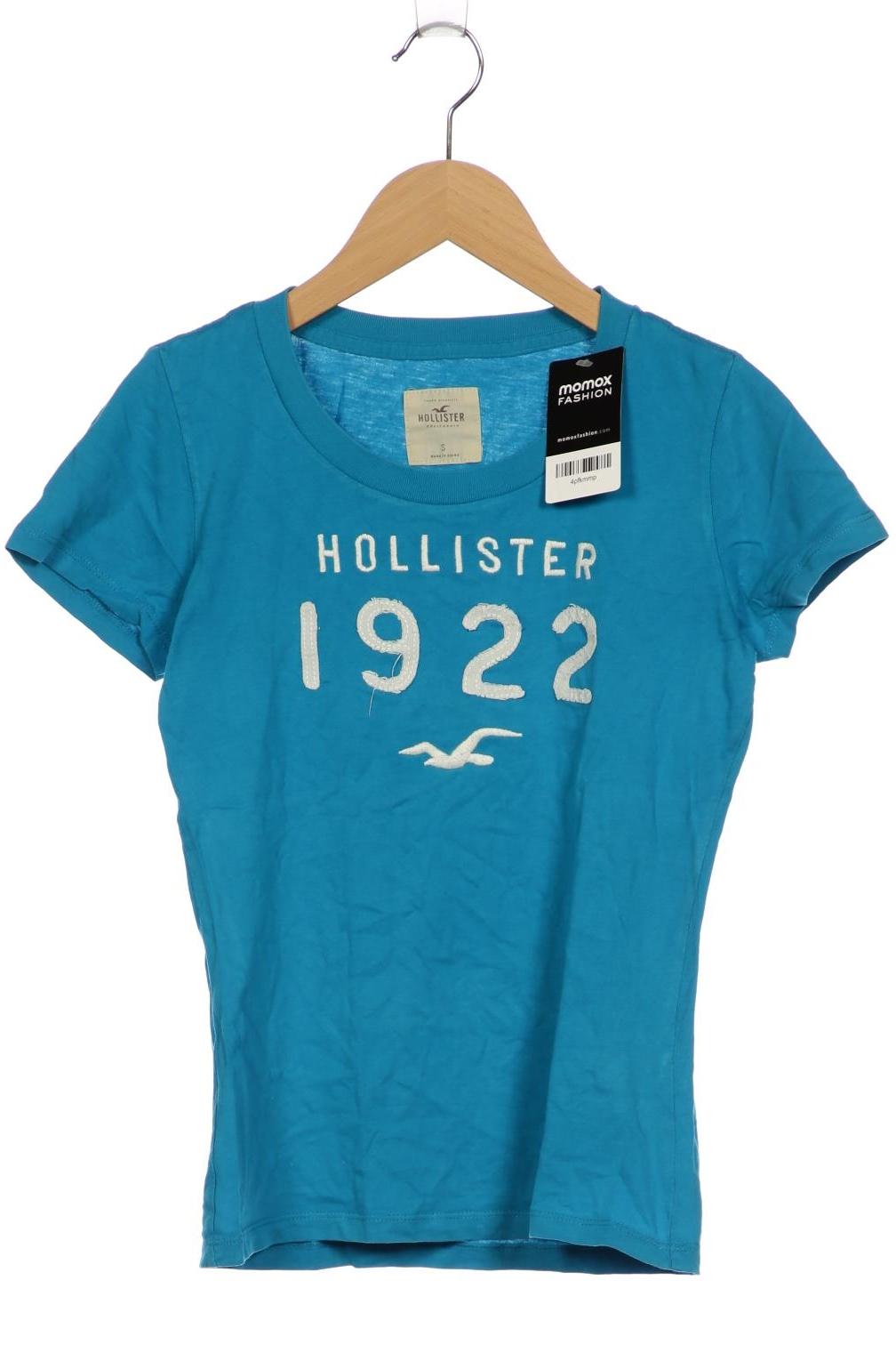 

Hollister Damen T-Shirt, blau, Gr. 36