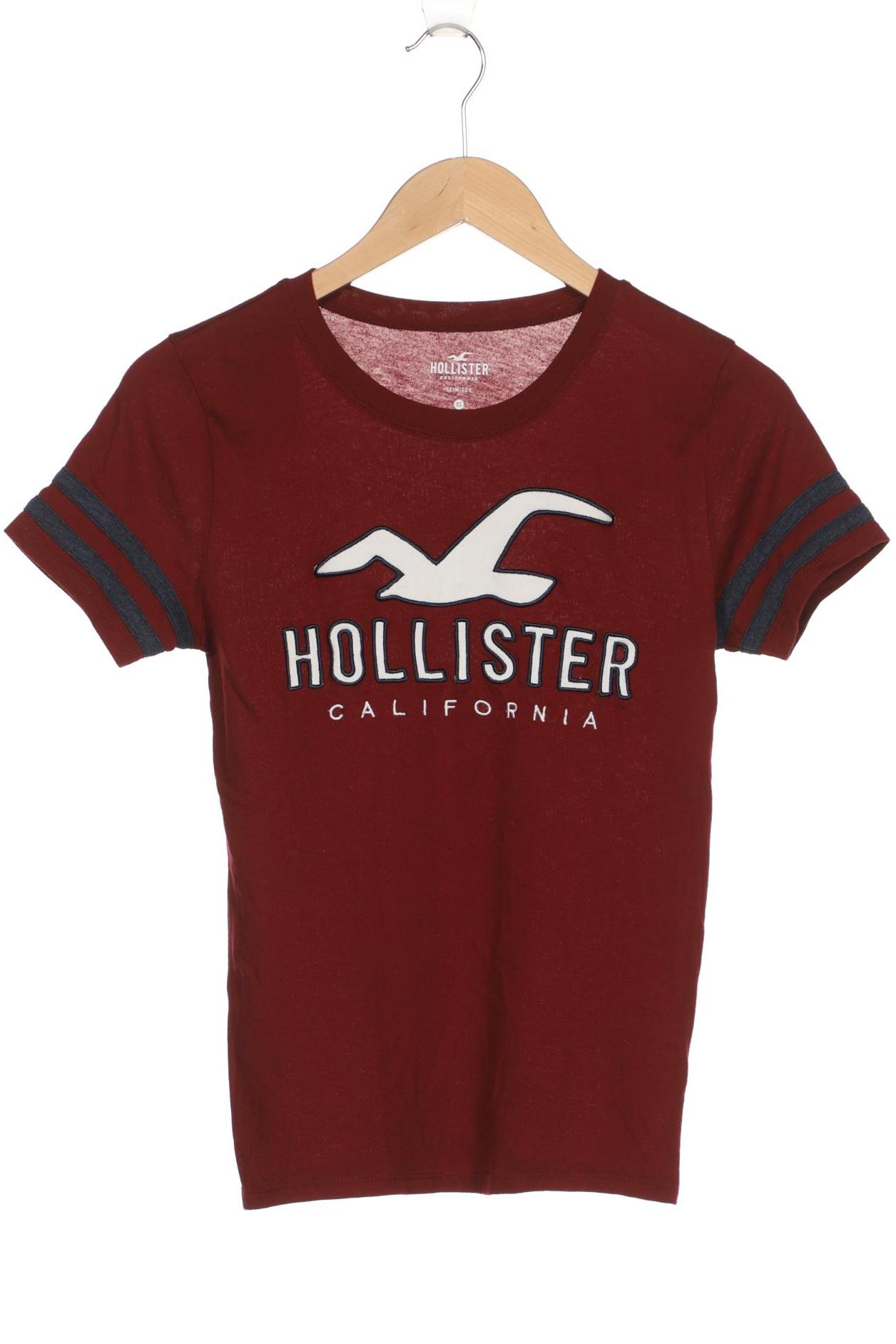 

Hollister Damen T-Shirt, bordeaux