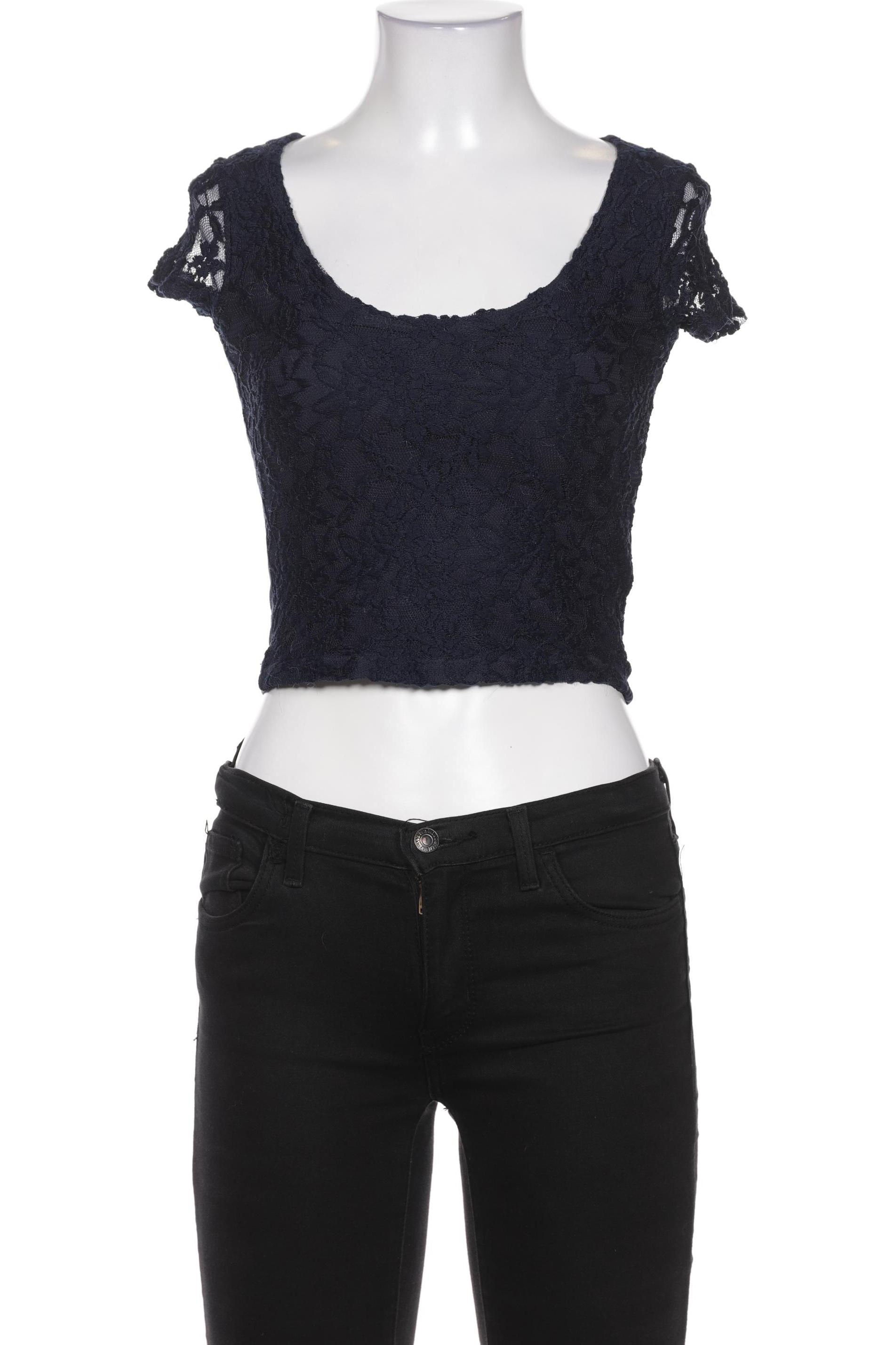 

Hollister Damen T-Shirt, marineblau, Gr. 34