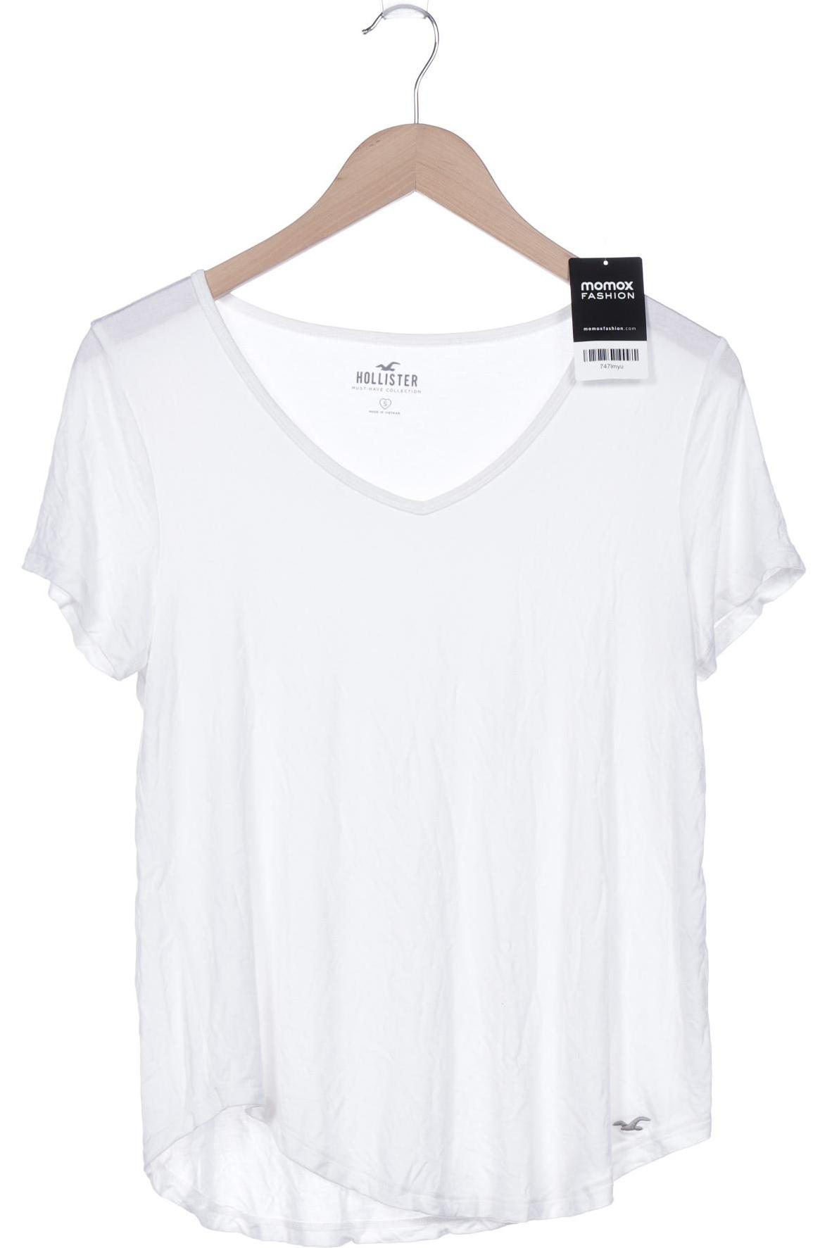 

Hollister Damen T-Shirt, weiß, Gr. 36