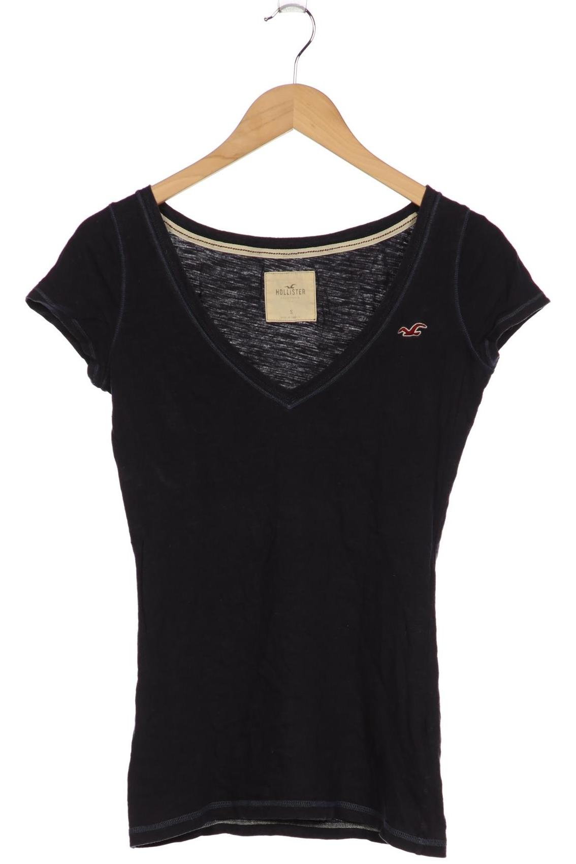 

Hollister Damen T-Shirt, marineblau, Gr. 36