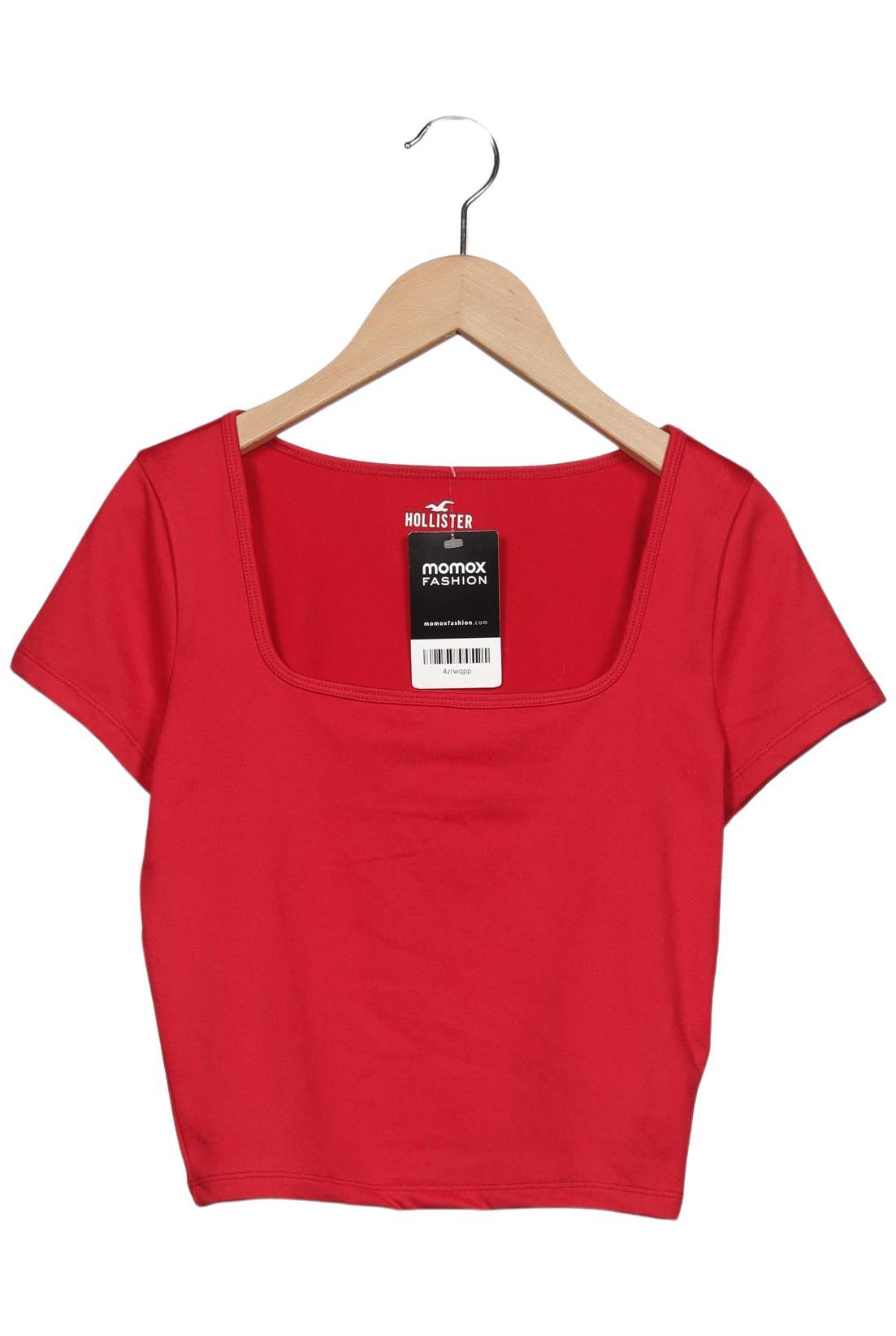 

Hollister Damen T-Shirt, rot, Gr. 36