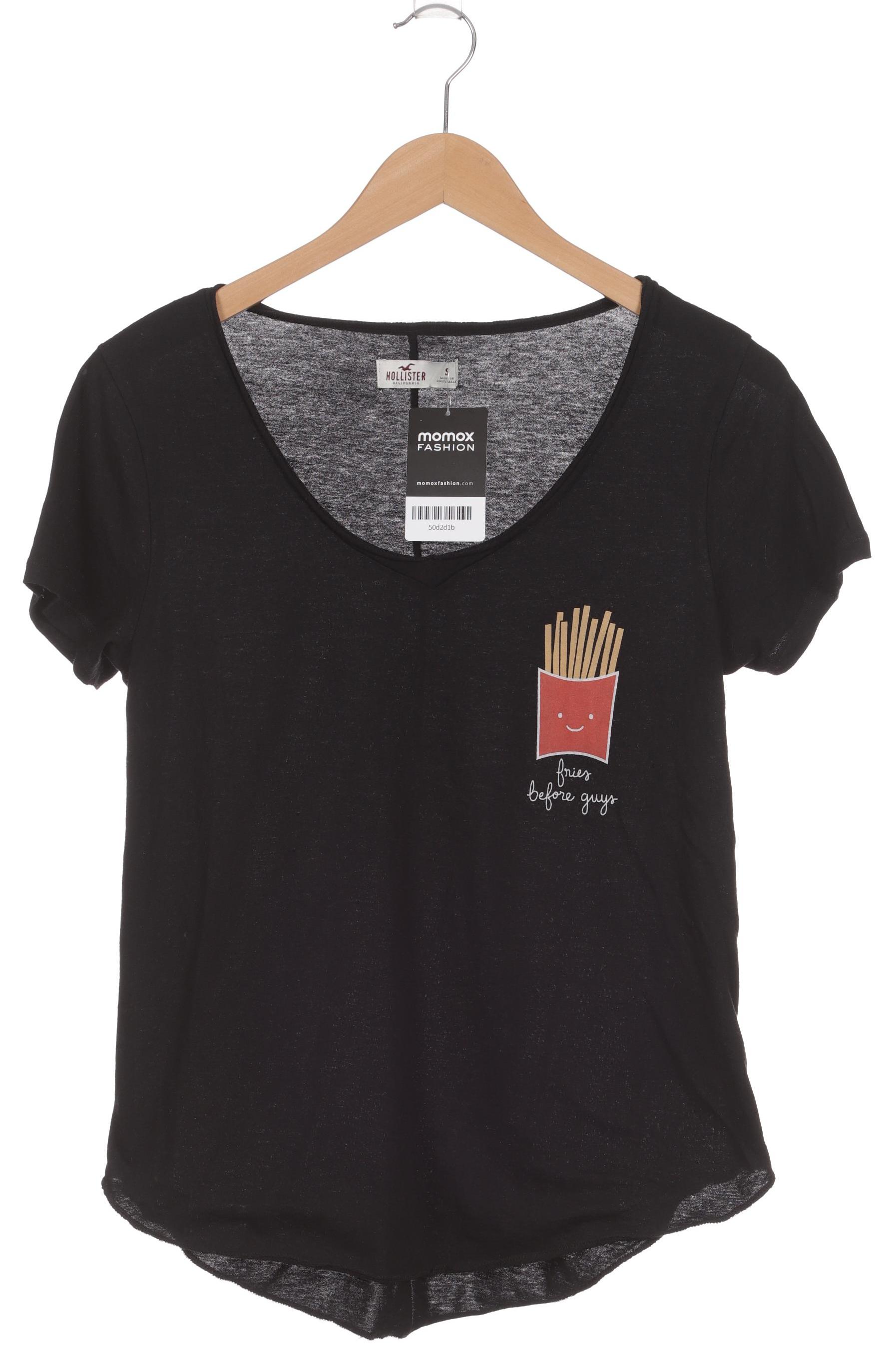 

Hollister Damen T-Shirt, schwarz, Gr.
