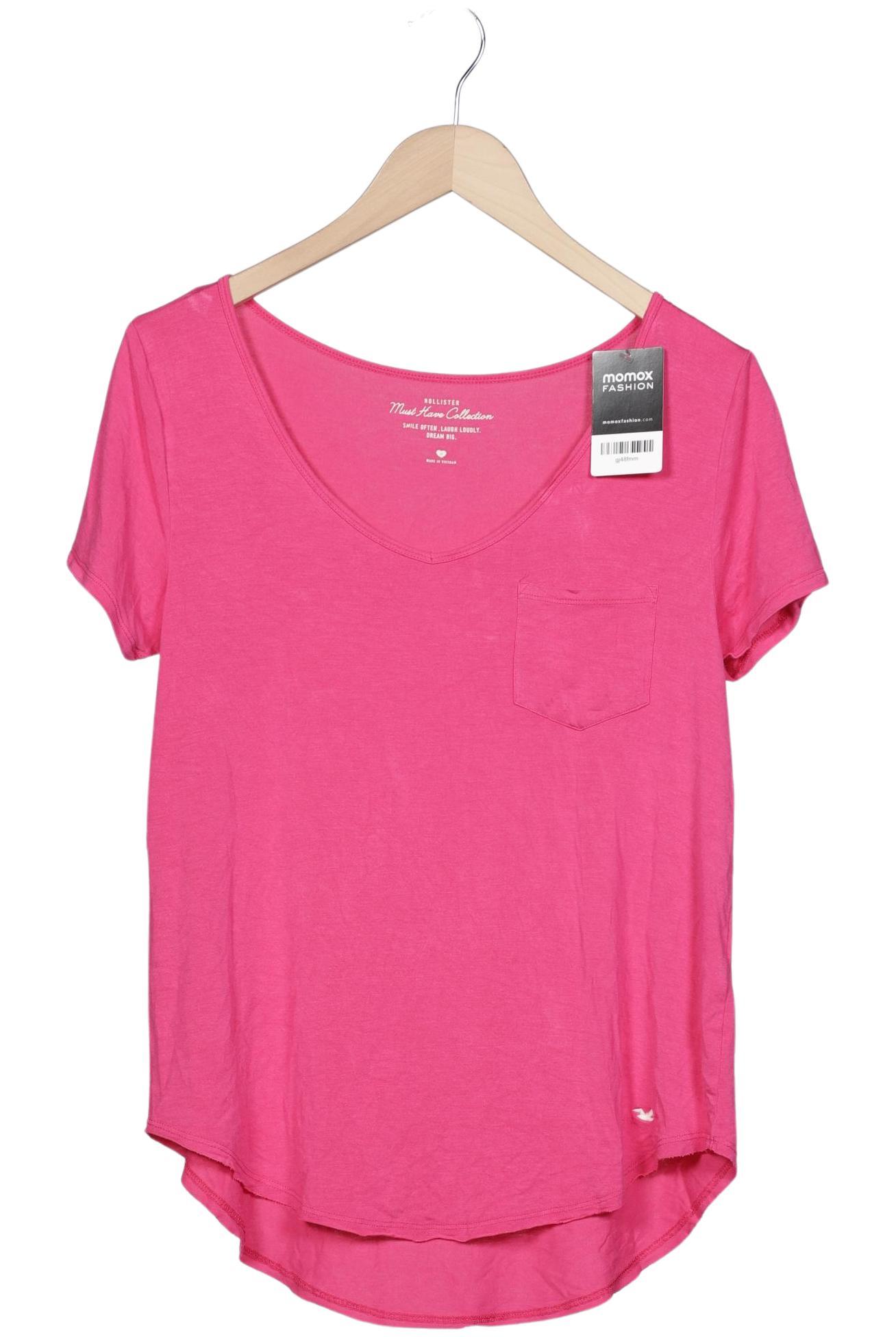 

Hollister Damen T-Shirt, pink, Gr. 38
