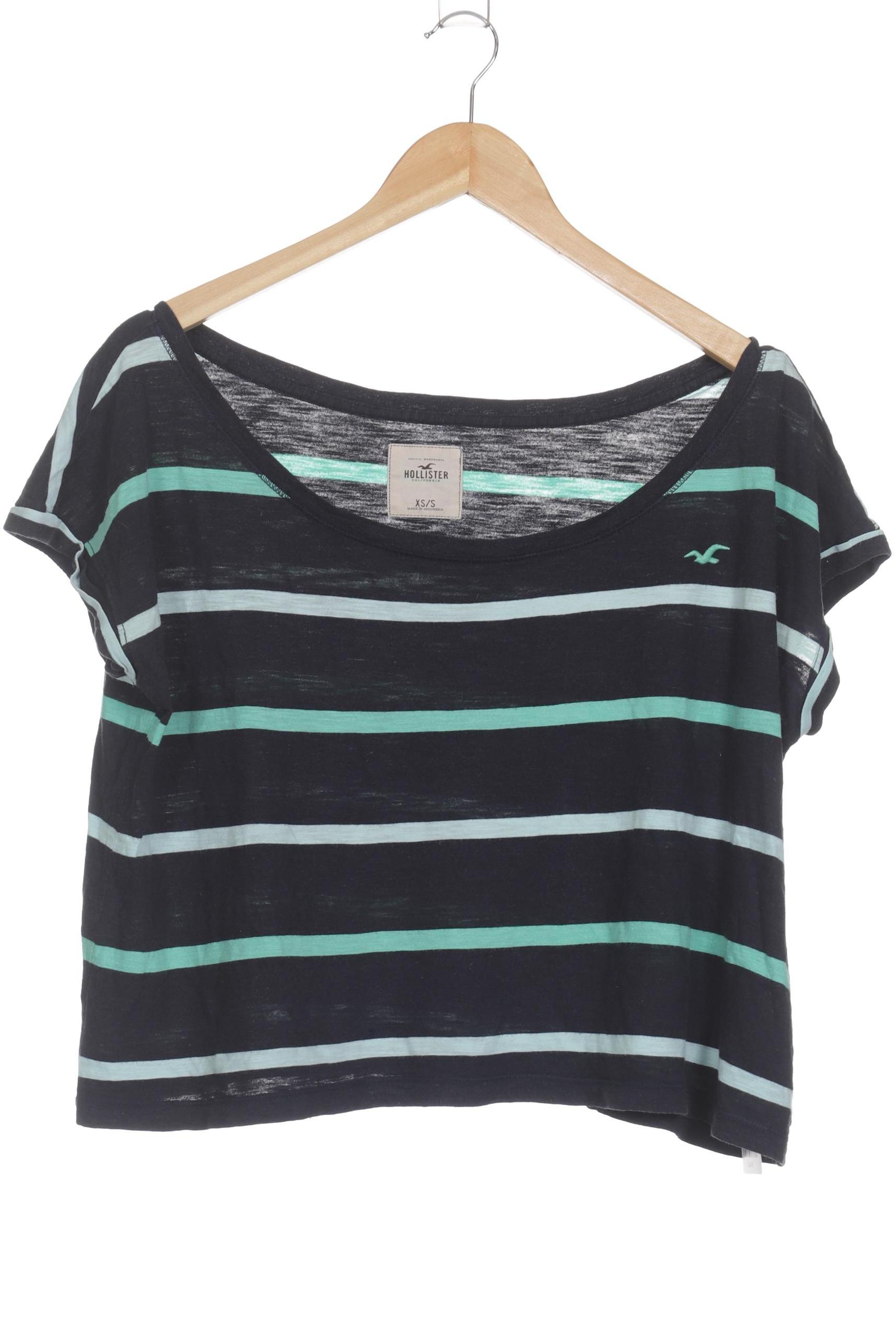 

Hollister Damen T-Shirt, blau, Gr. 34