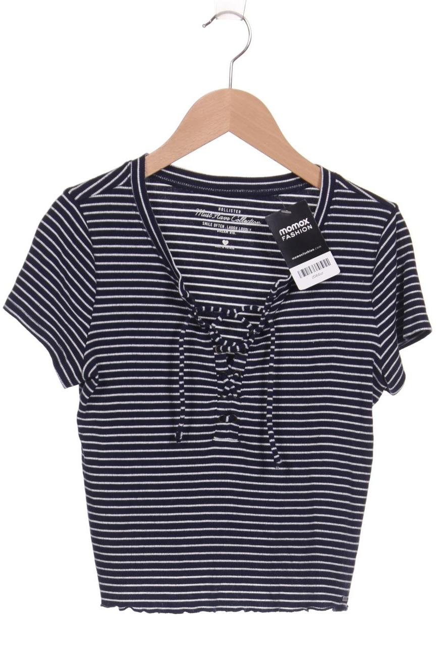 

Hollister Damen T-Shirt, marineblau, Gr. 36