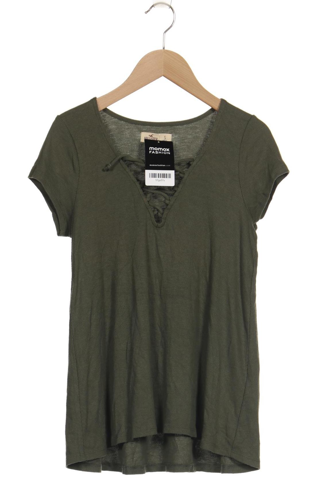 

Hollister Damen T-Shirt, grün, Gr. 36