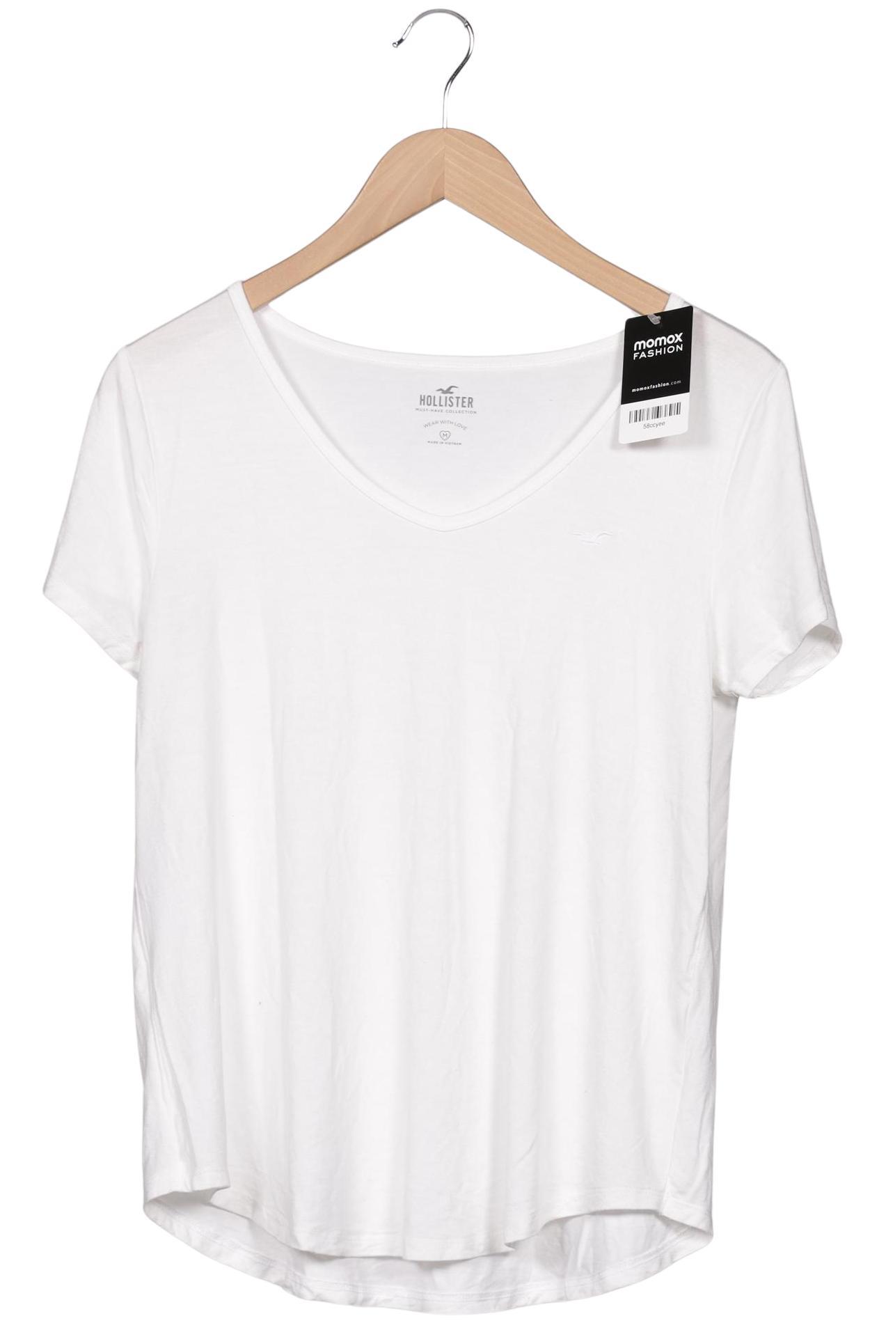 

Hollister Damen T-Shirt, weiß, Gr. 38