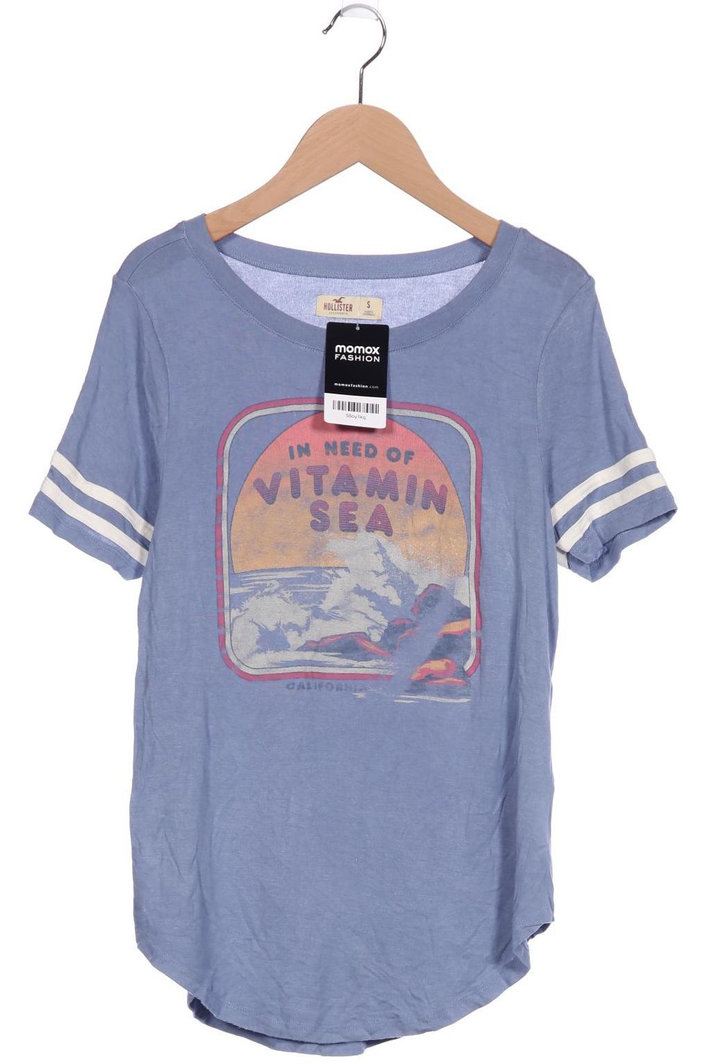 

Hollister Damen T-Shirt, hellblau