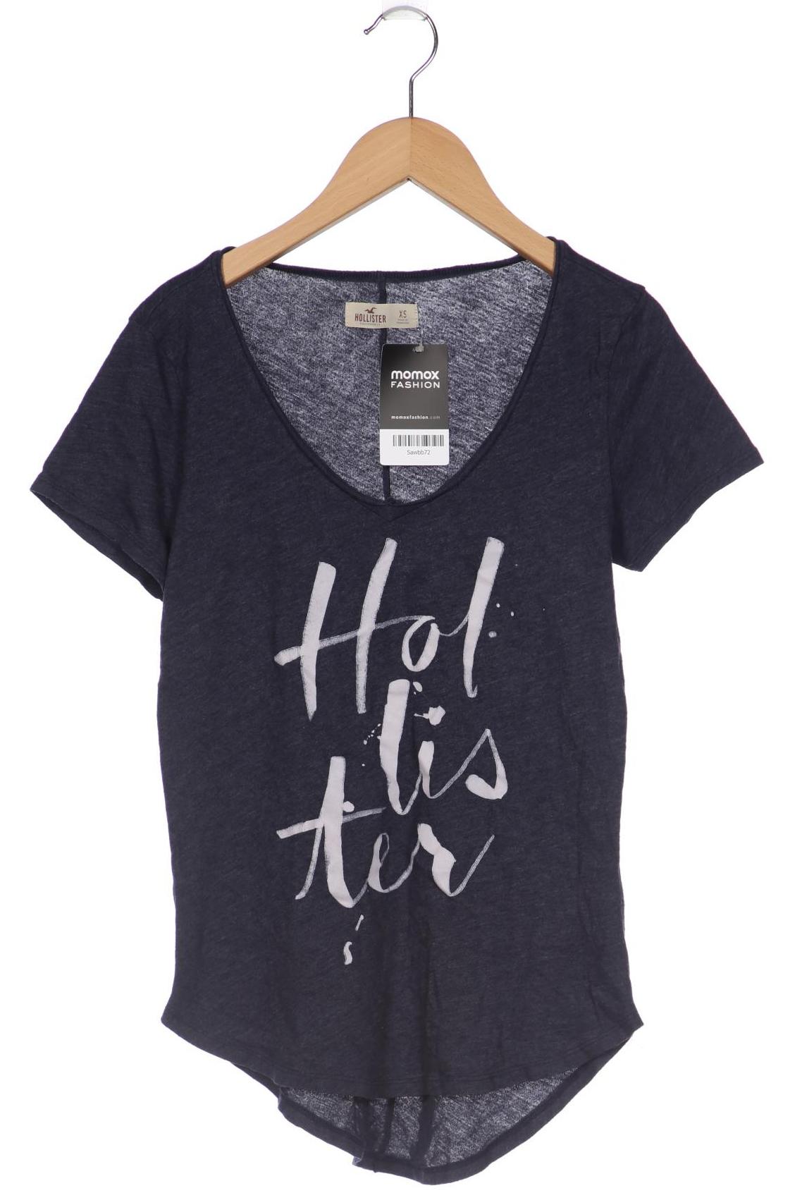 

Hollister Damen T-Shirt, marineblau