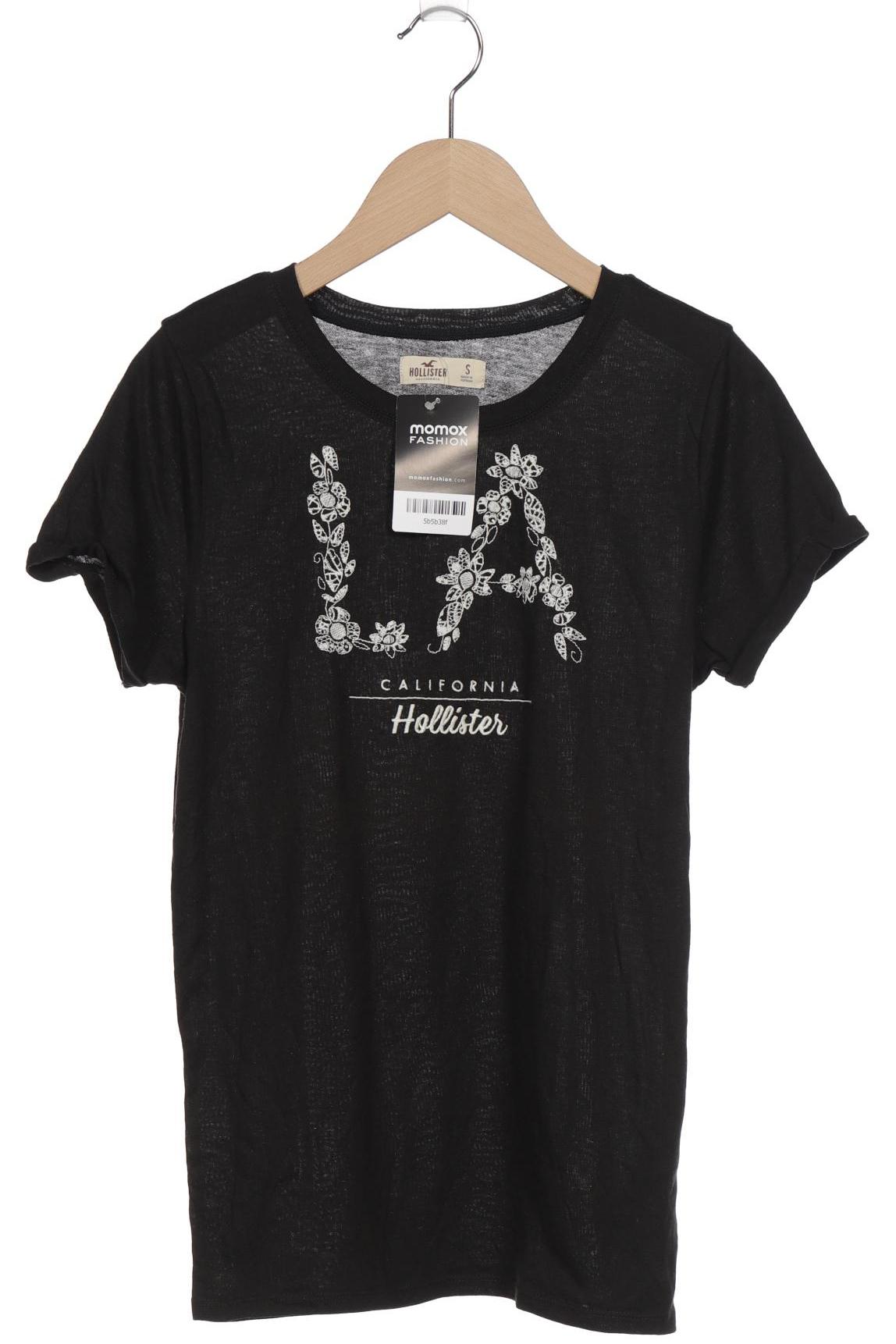 

Hollister Damen T-Shirt, schwarz, Gr. 36