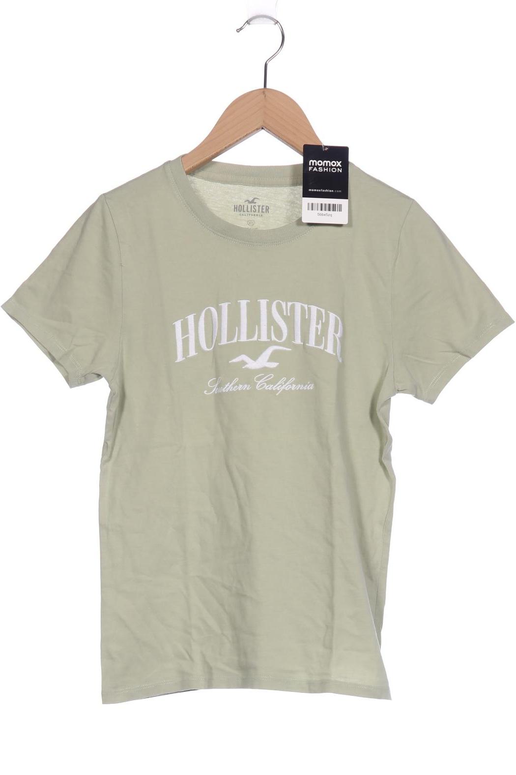 

Hollister Damen T-Shirt, hellgrün, Gr. 34