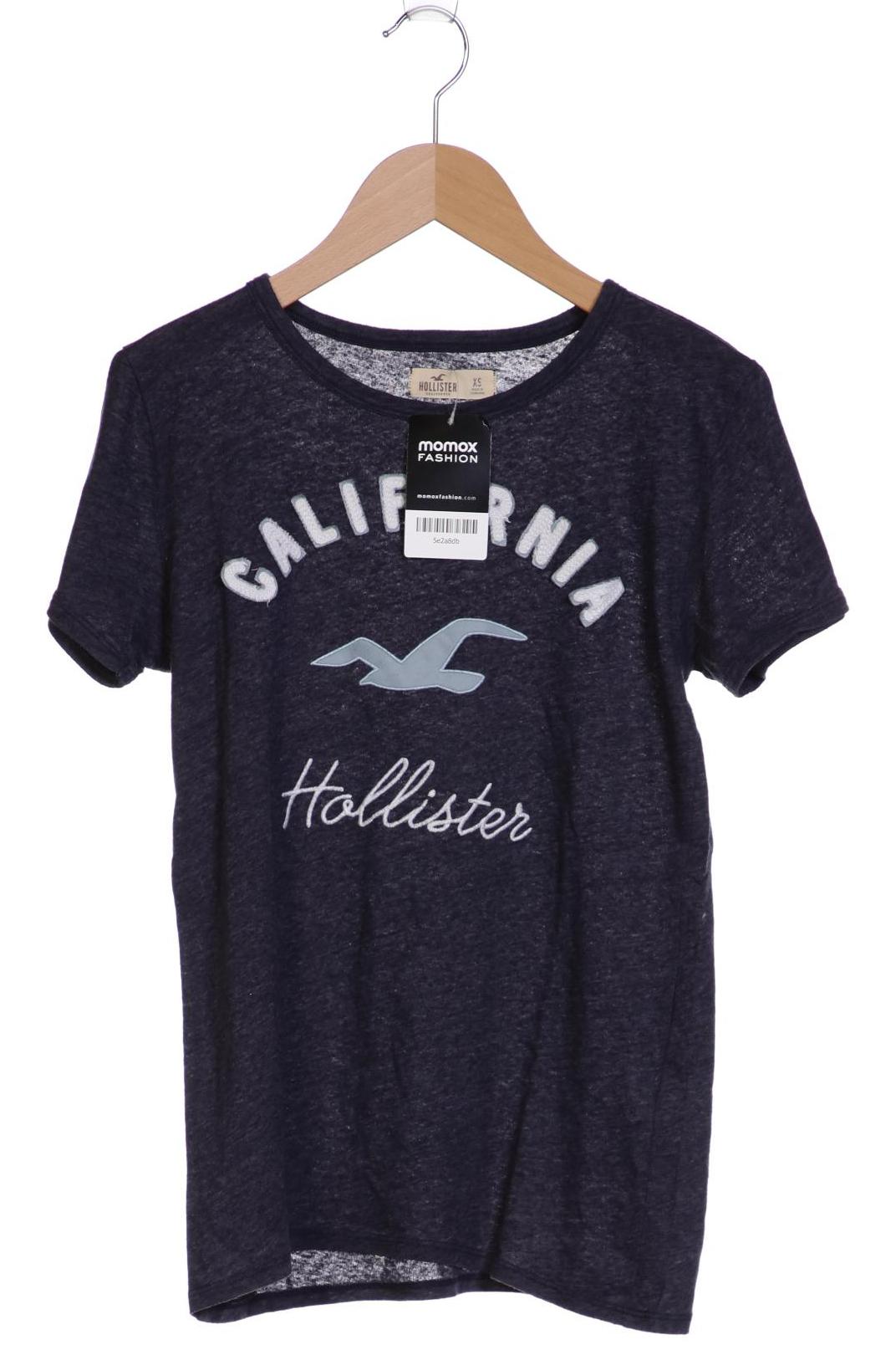 

Hollister Damen T-Shirt, marineblau, Gr. 34
