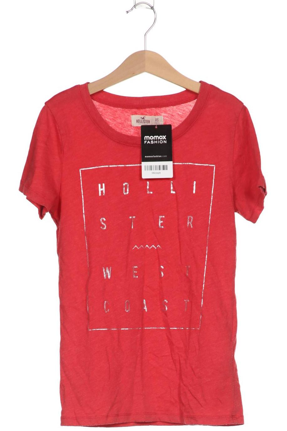

Hollister Damen T-Shirt, rot, Gr. 34