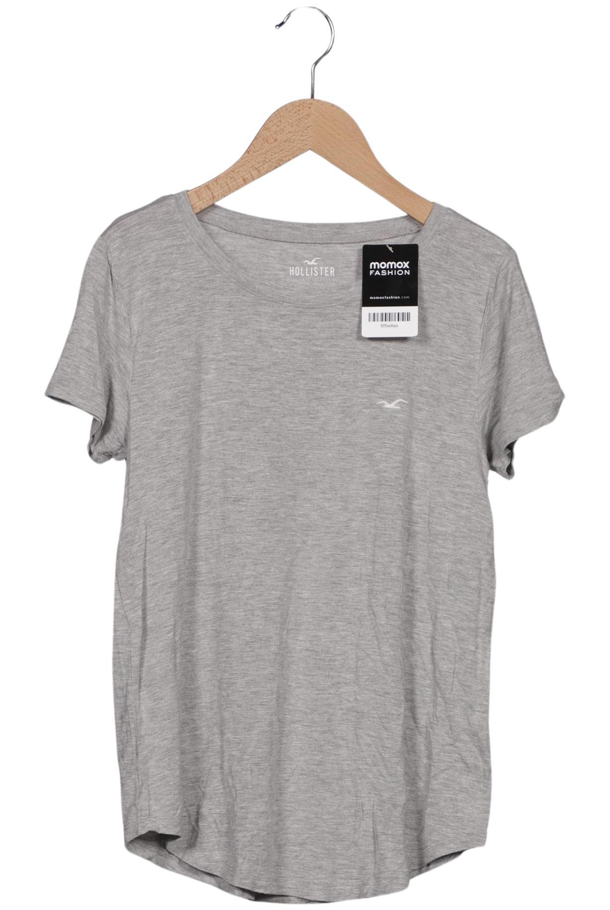 

Hollister Damen T-Shirt, grau, Gr. 34