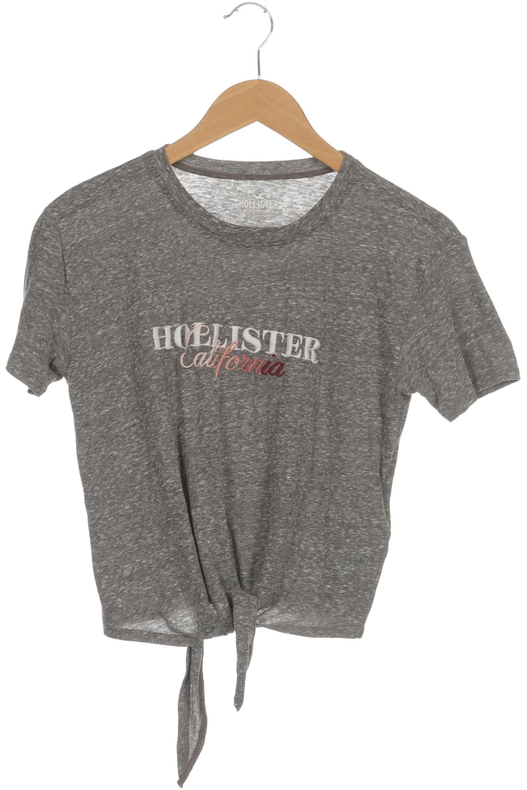

Hollister Damen T-Shirt, grau, Gr.