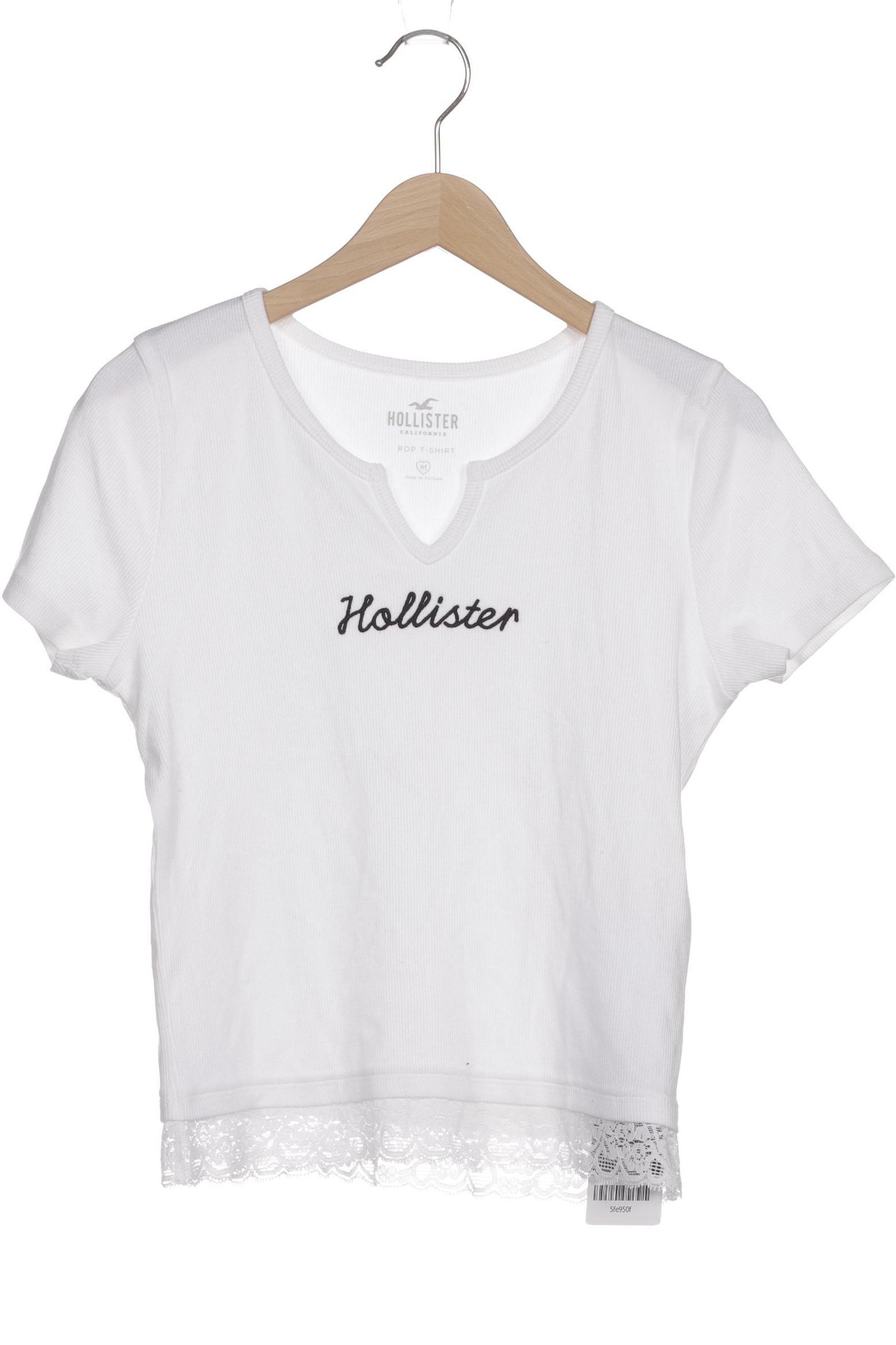 

Hollister Damen T-Shirt, weiß, Gr.