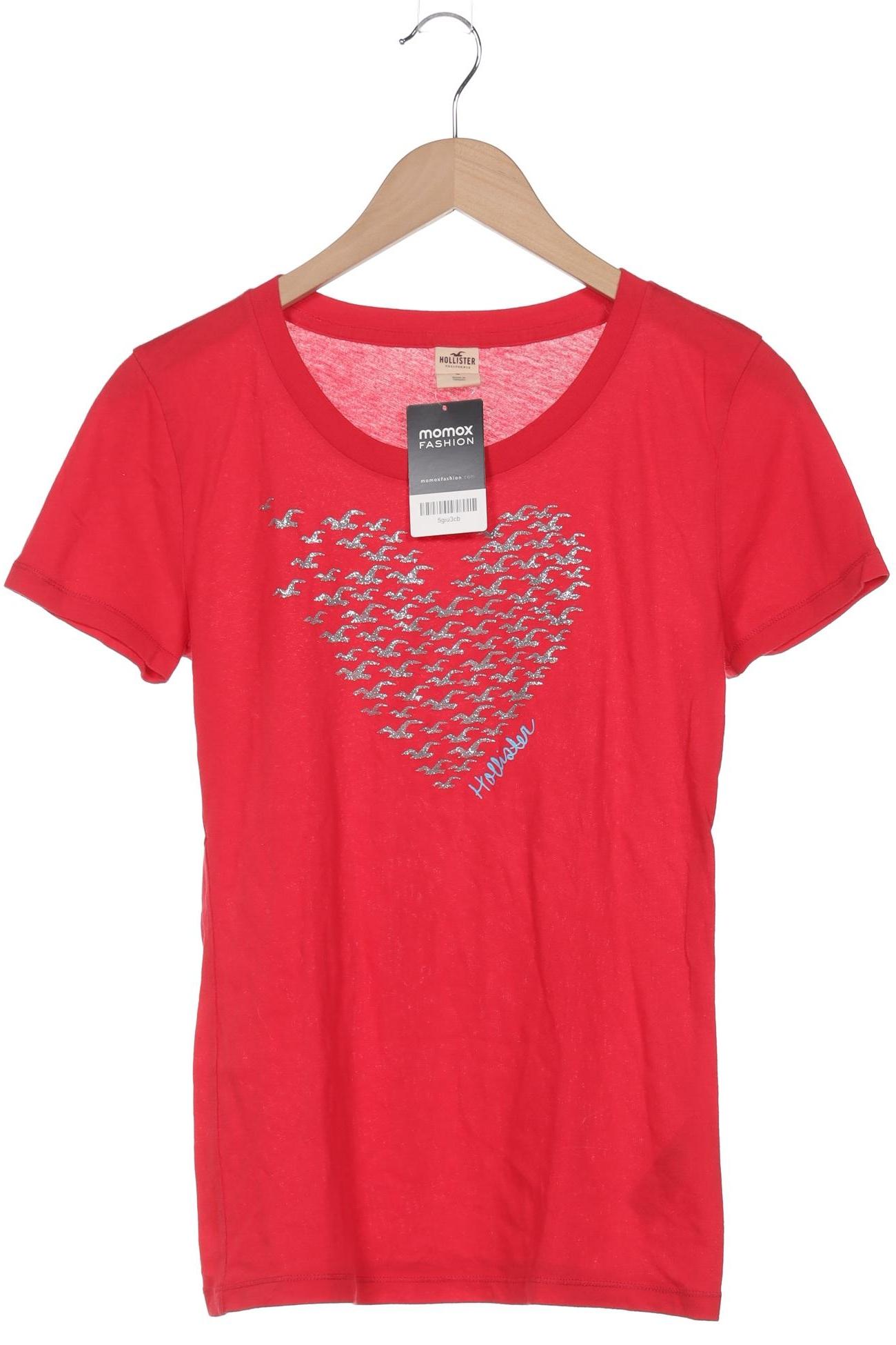 

Hollister Damen T-Shirt, rot, Gr. 42