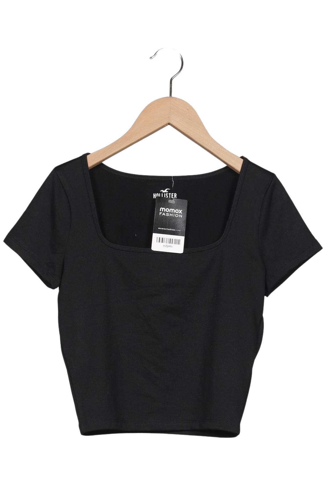 

Hollister Damen T-Shirt, schwarz, Gr. 36