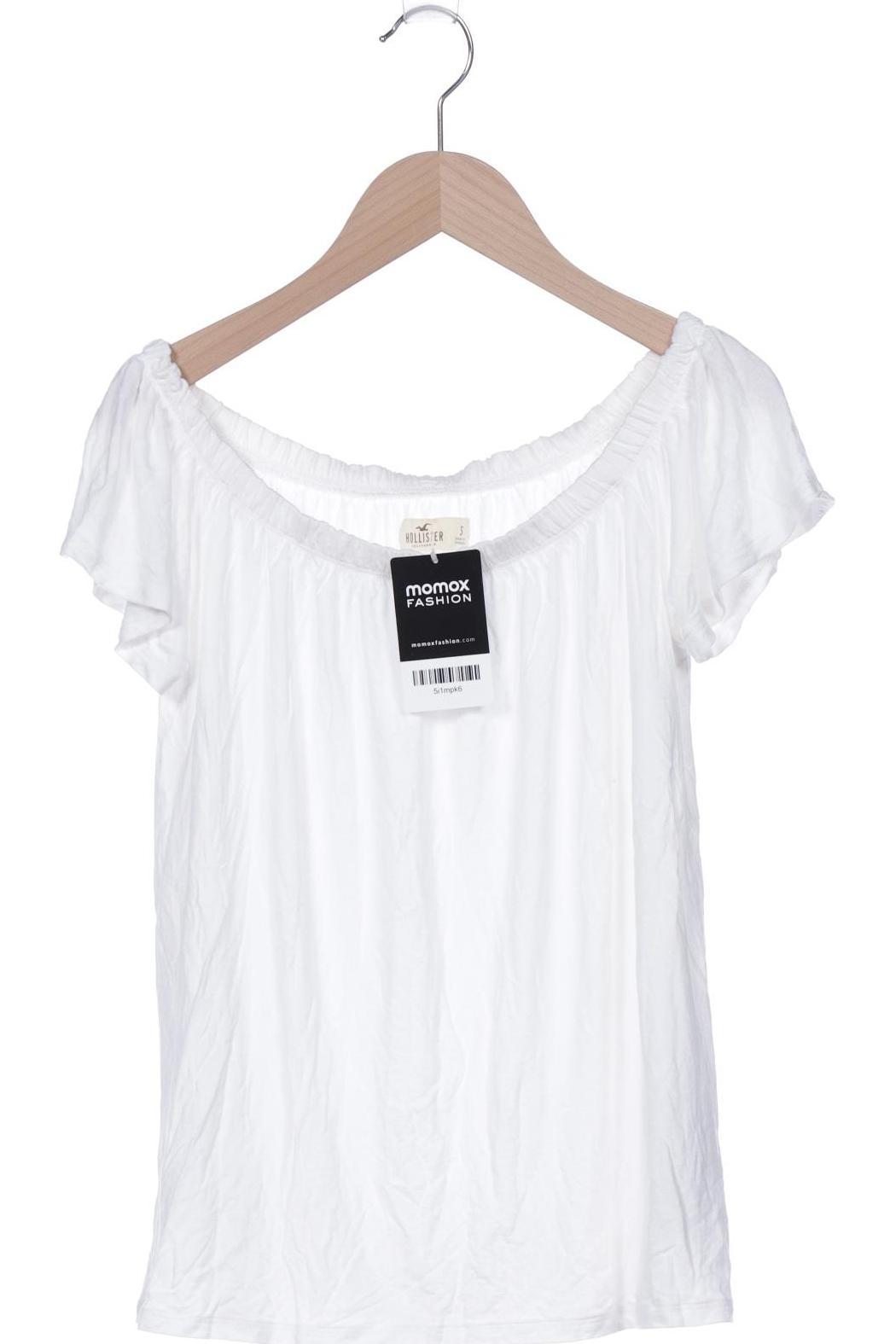 

Hollister Damen T-Shirt, weiß, Gr. 36