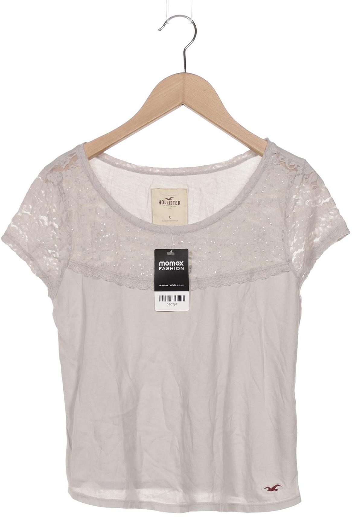 

Hollister Damen T-Shirt, grau, Gr. 36