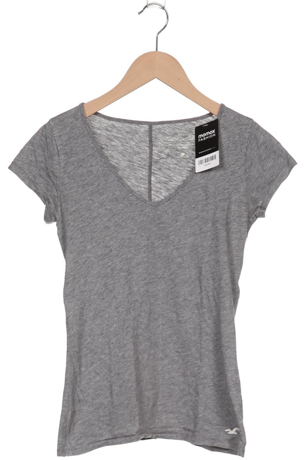 

Hollister Damen T-Shirt, grau, Gr. 36