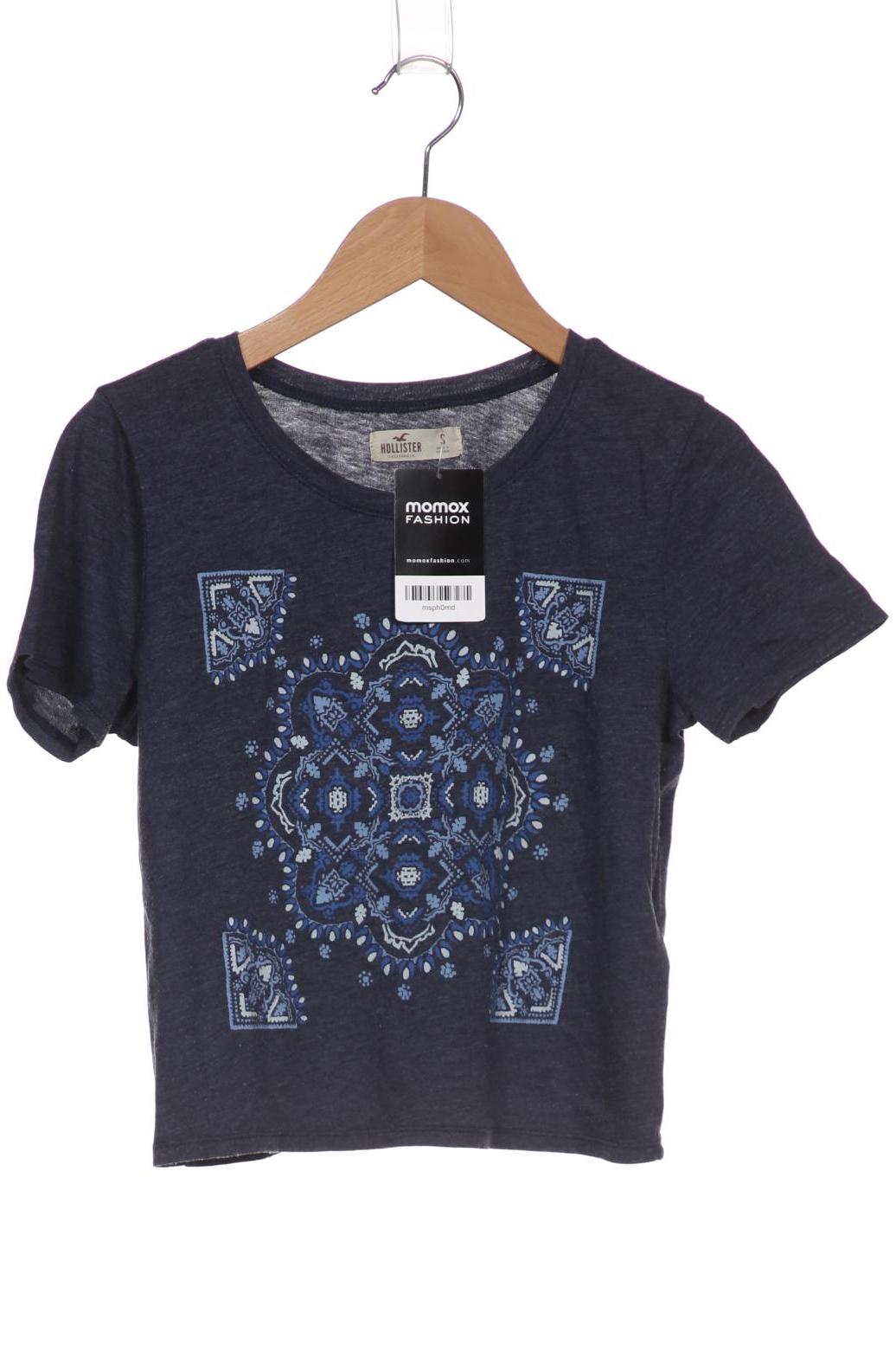 

Hollister Damen T-Shirt, marineblau, Gr. 36