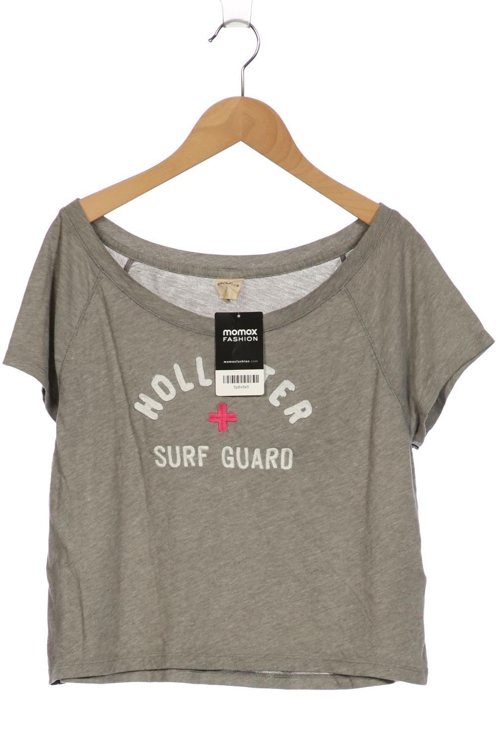 

Hollister Damen T-Shirt, grau, Gr. 36