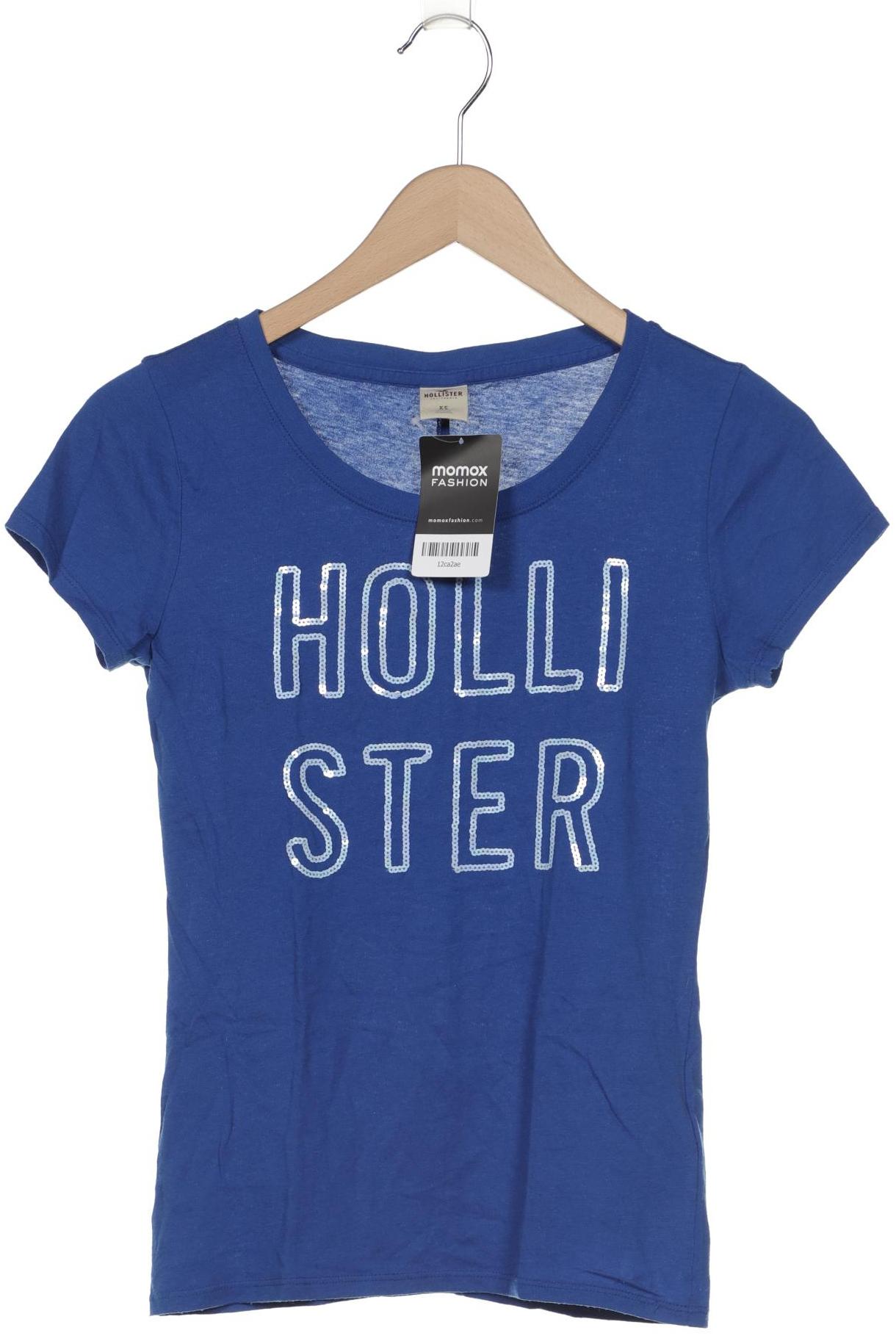 

Hollister Damen T-Shirt, blau