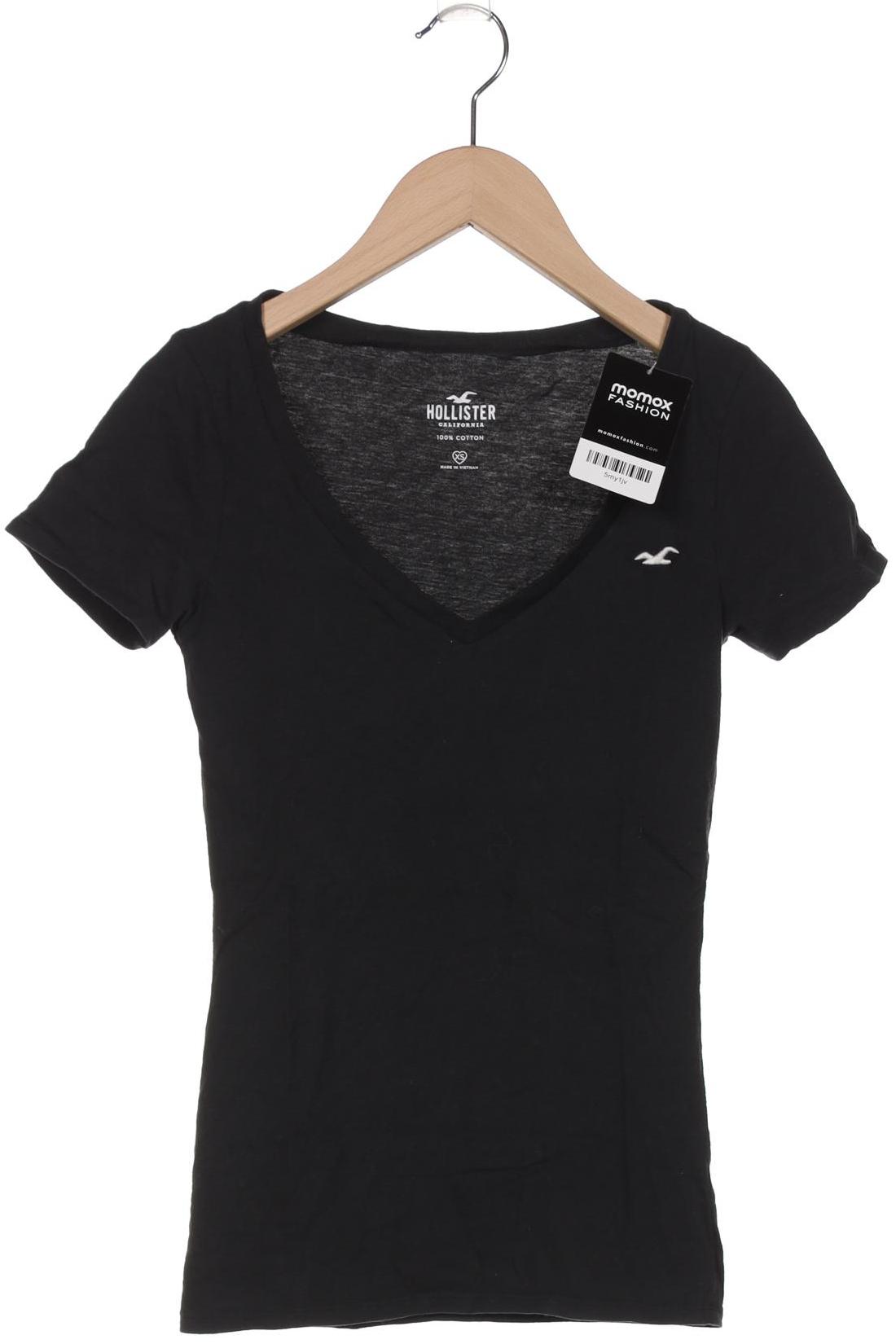

Hollister Damen T-Shirt, schwarz, Gr. 34