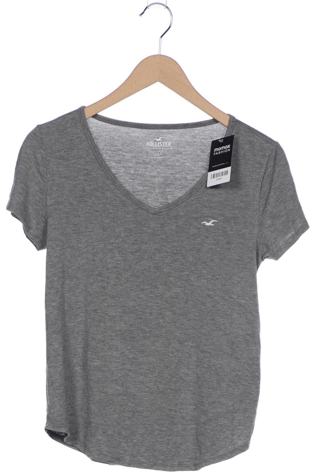 

Hollister Damen T-Shirt, grau, Gr. 36