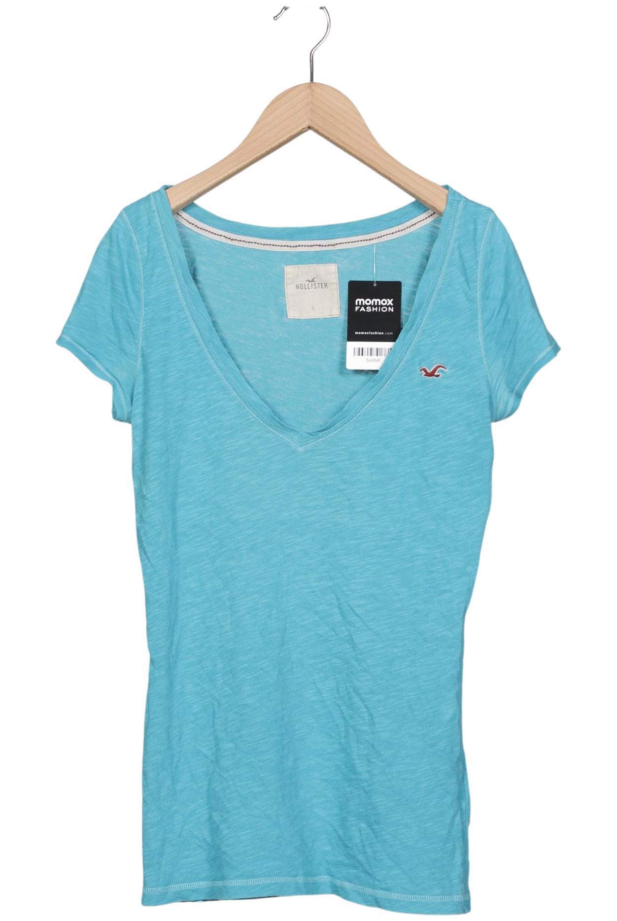 

Hollister Damen T-Shirt, hellblau, Gr. 36