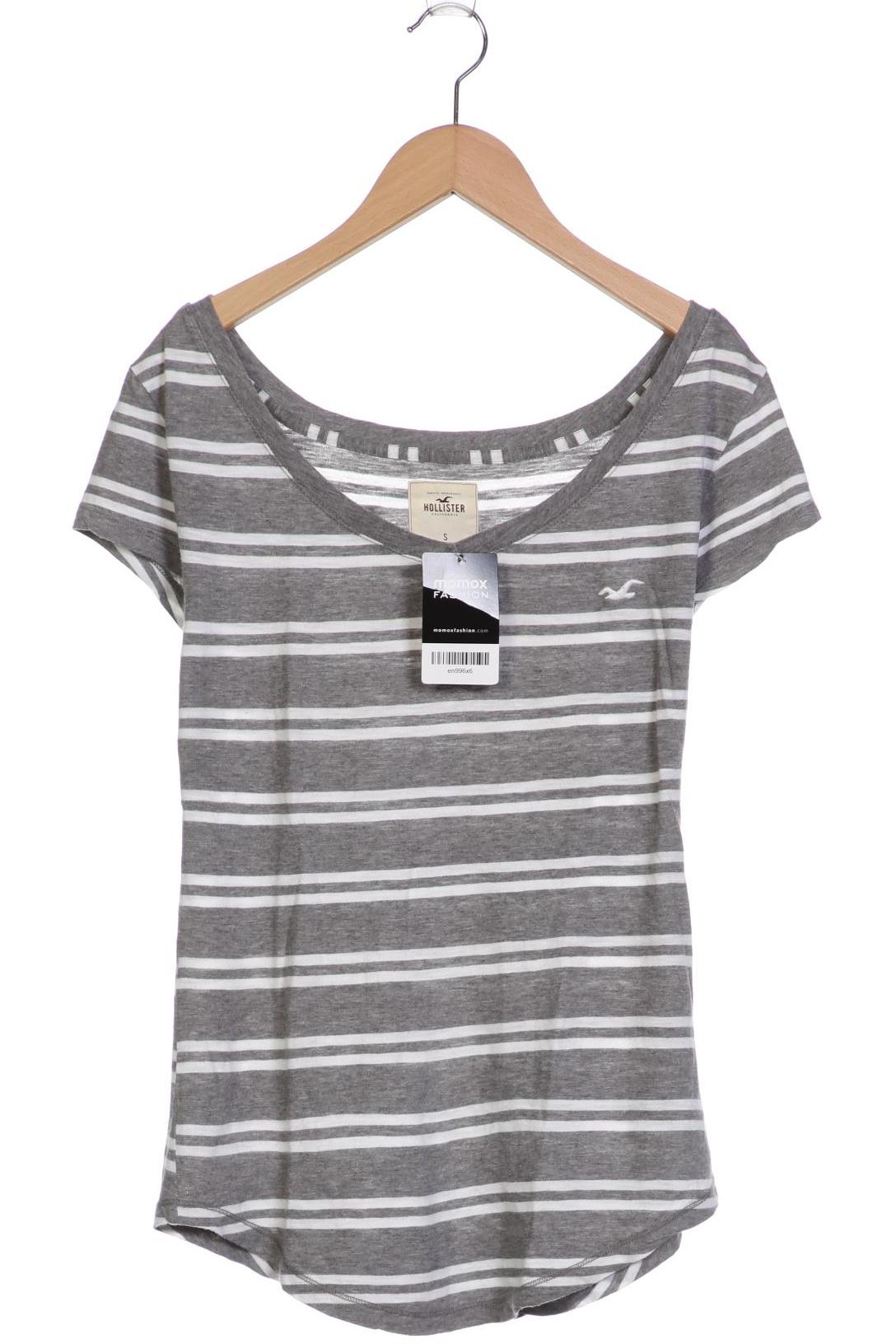 

Hollister Damen T-Shirt, grau, Gr. 36