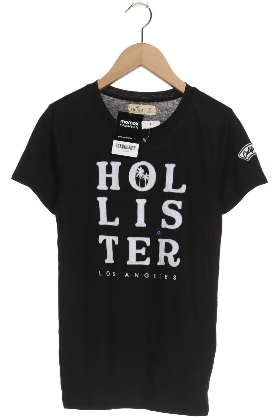 

Hollister Damen T-Shirt, schwarz, Gr. 34