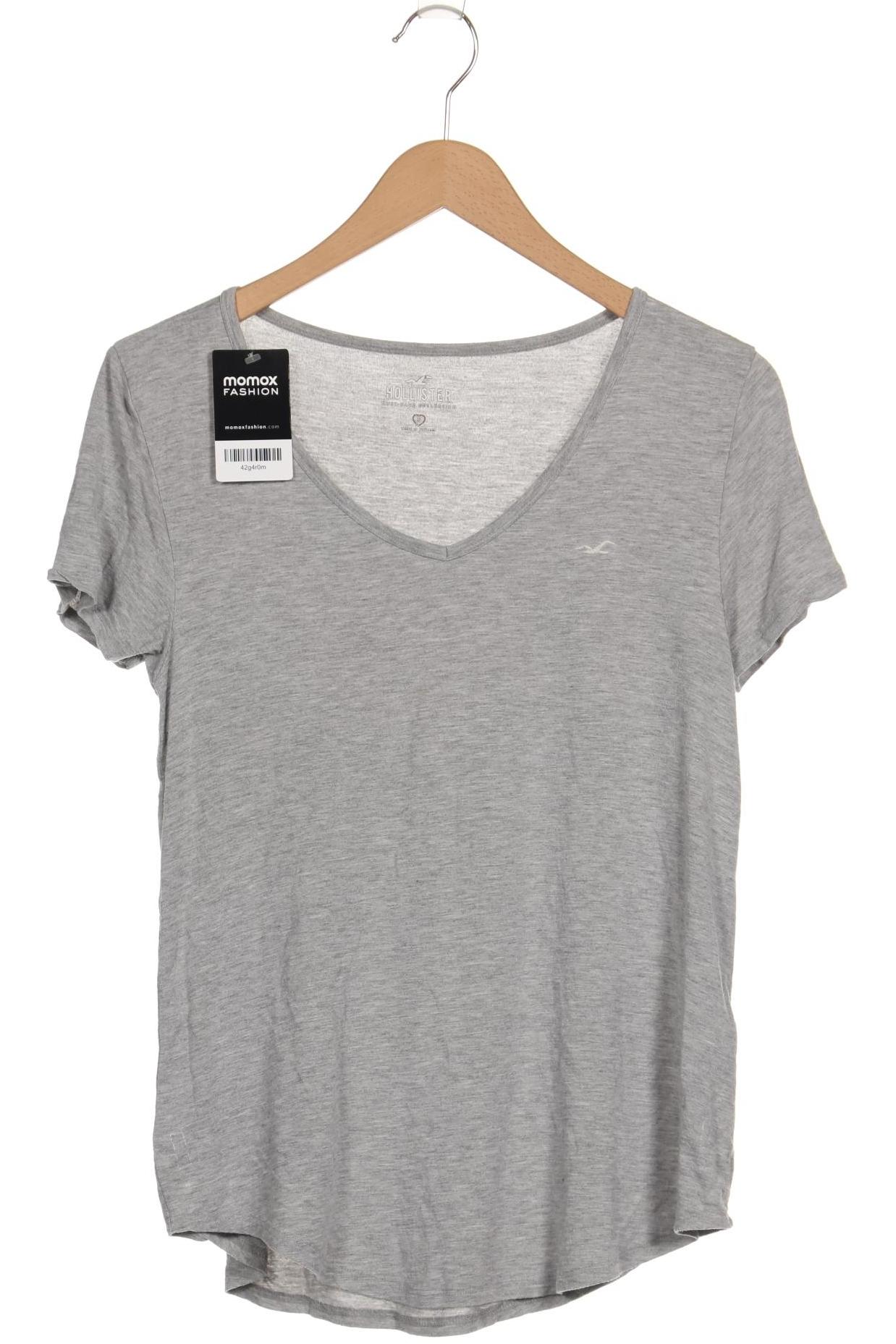 

Hollister Damen T-Shirt, grau, Gr. 36