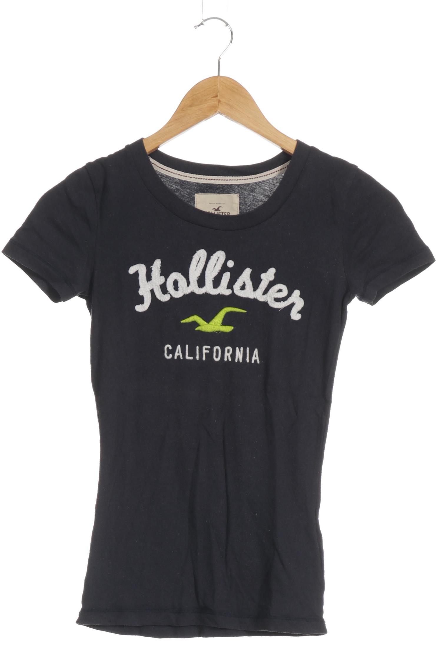 

Hollister Damen T-Shirt, blau, Gr. 34