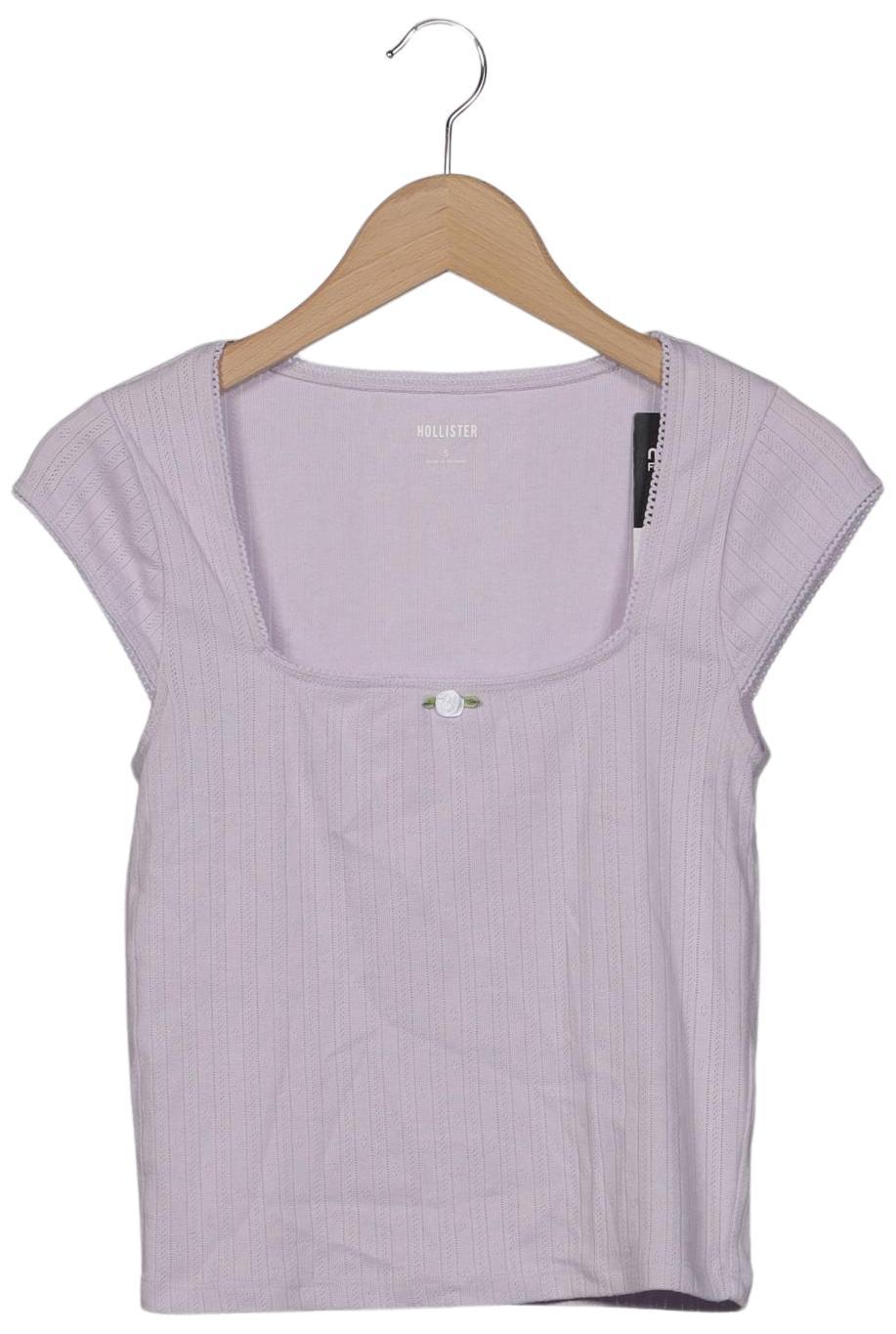 

Hollister Damen T-Shirt, flieder, Gr. 36