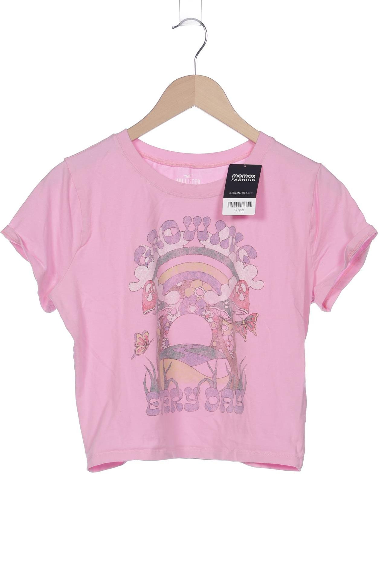 

Hollister Damen T-Shirt, pink, Gr. 44