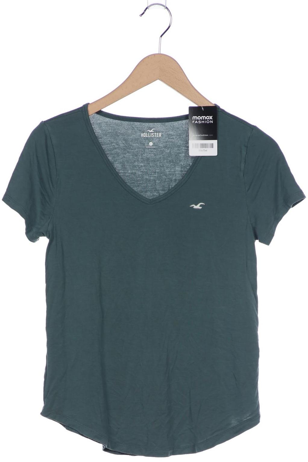 

Hollister Damen T-Shirt, türkis, Gr. 36