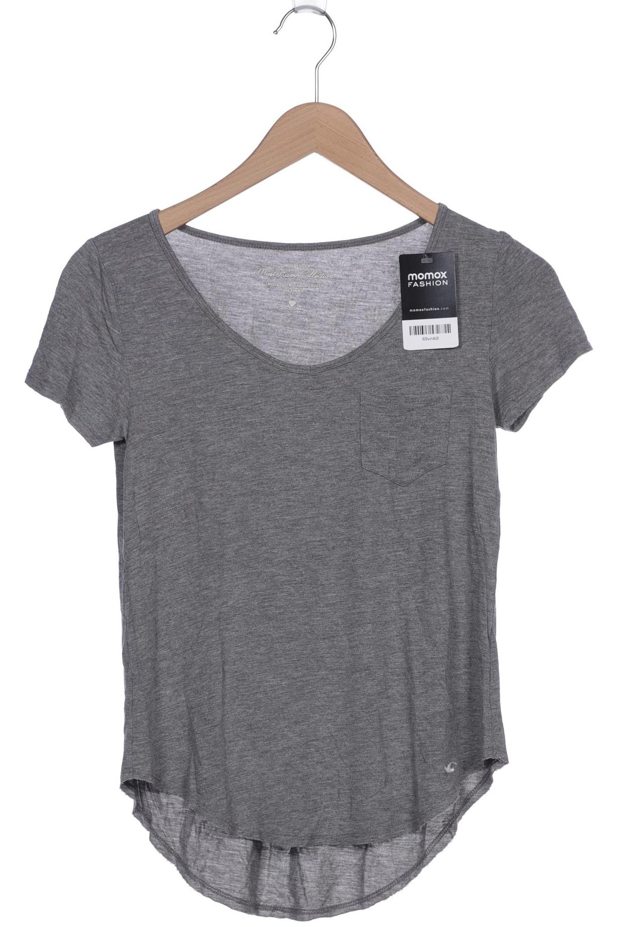 

Hollister Damen T-Shirt, grau, Gr. 32