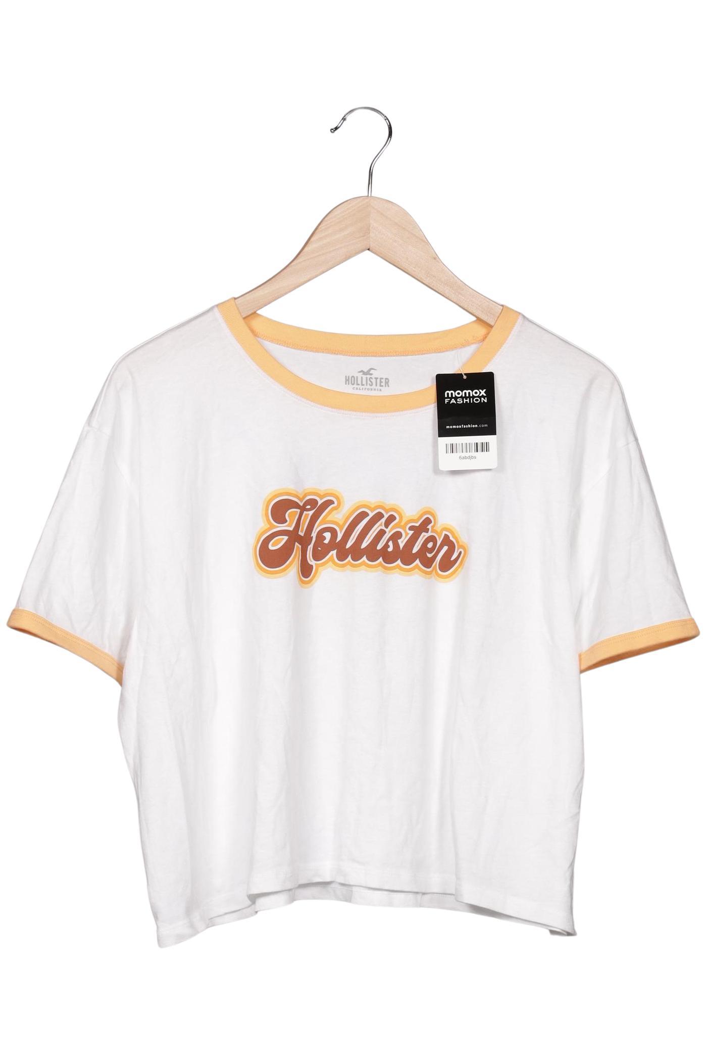 

Hollister Damen T-Shirt, weiß, Gr. 44