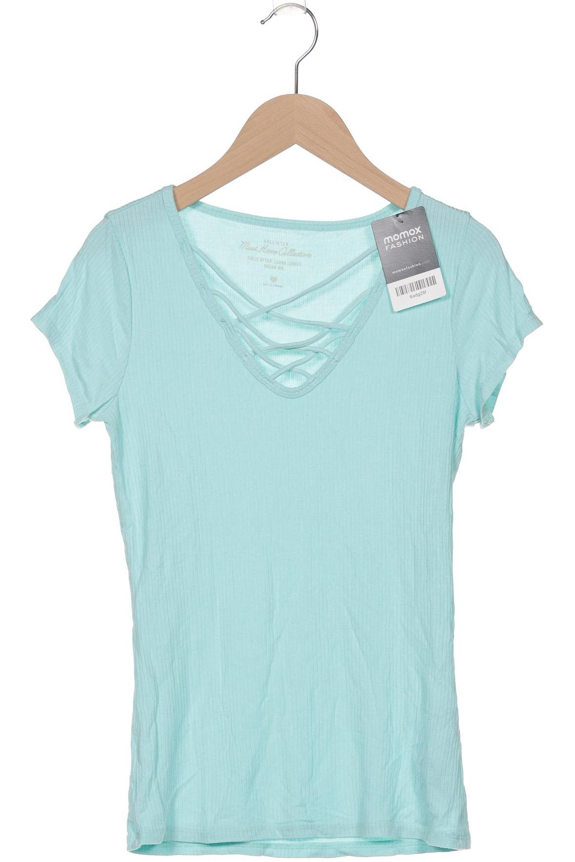 

Hollister Damen T-Shirt, blau, Gr. 36