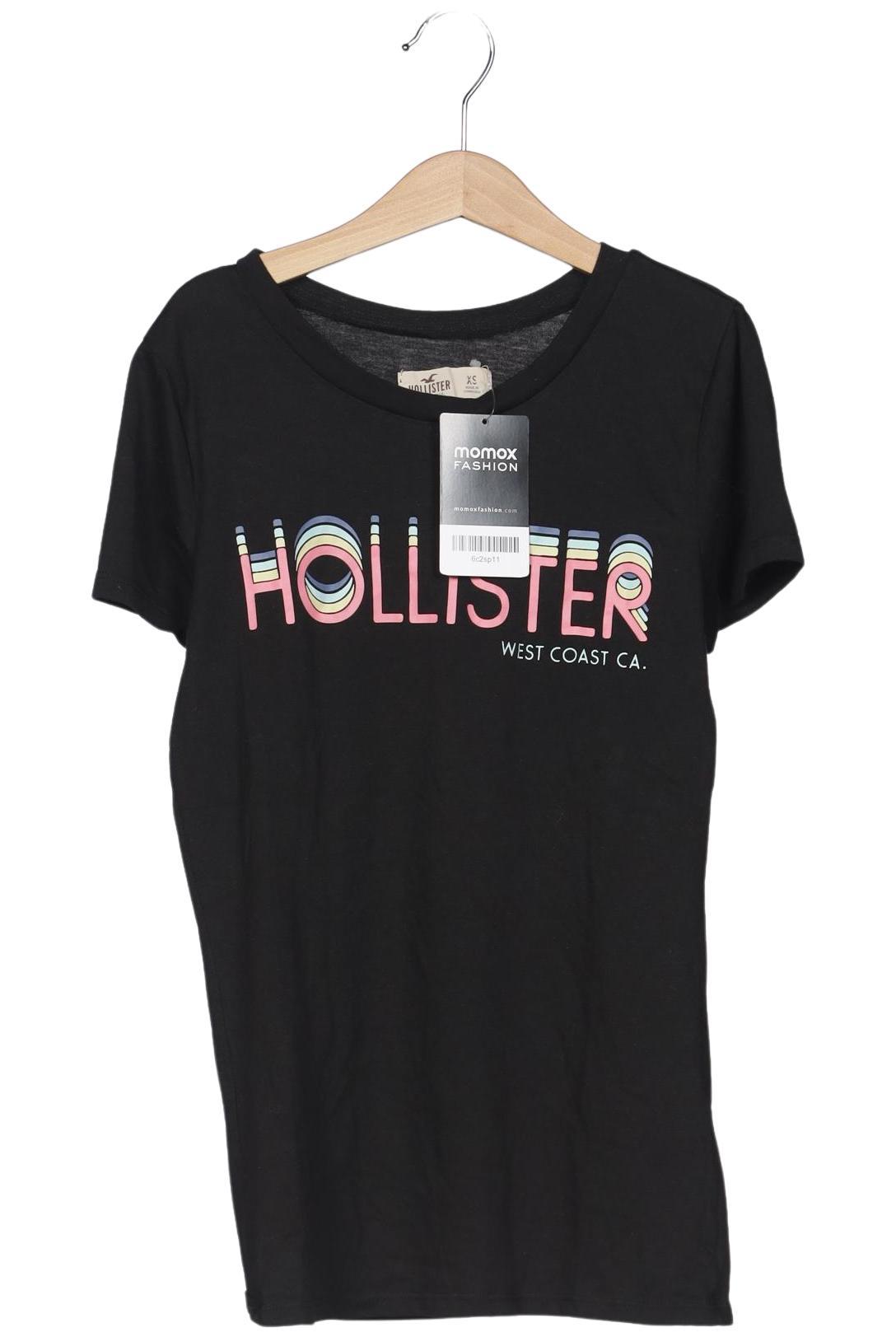 

Hollister Damen T-Shirt, schwarz, Gr. 34