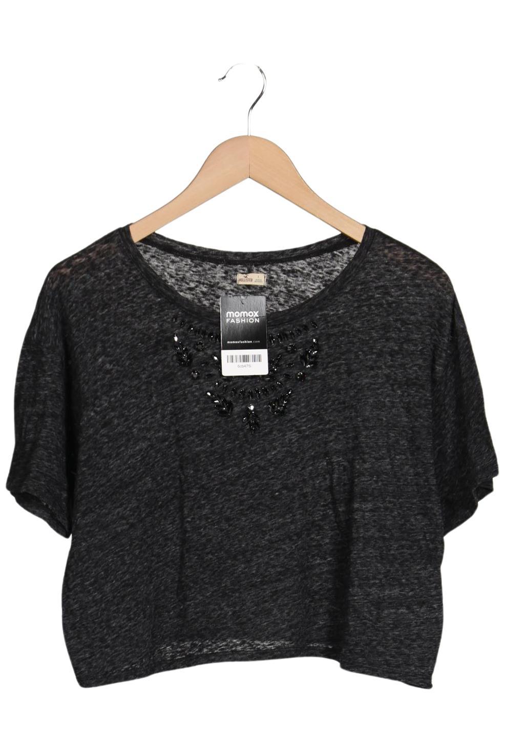 

Hollister Damen T-Shirt, grau, Gr. 36