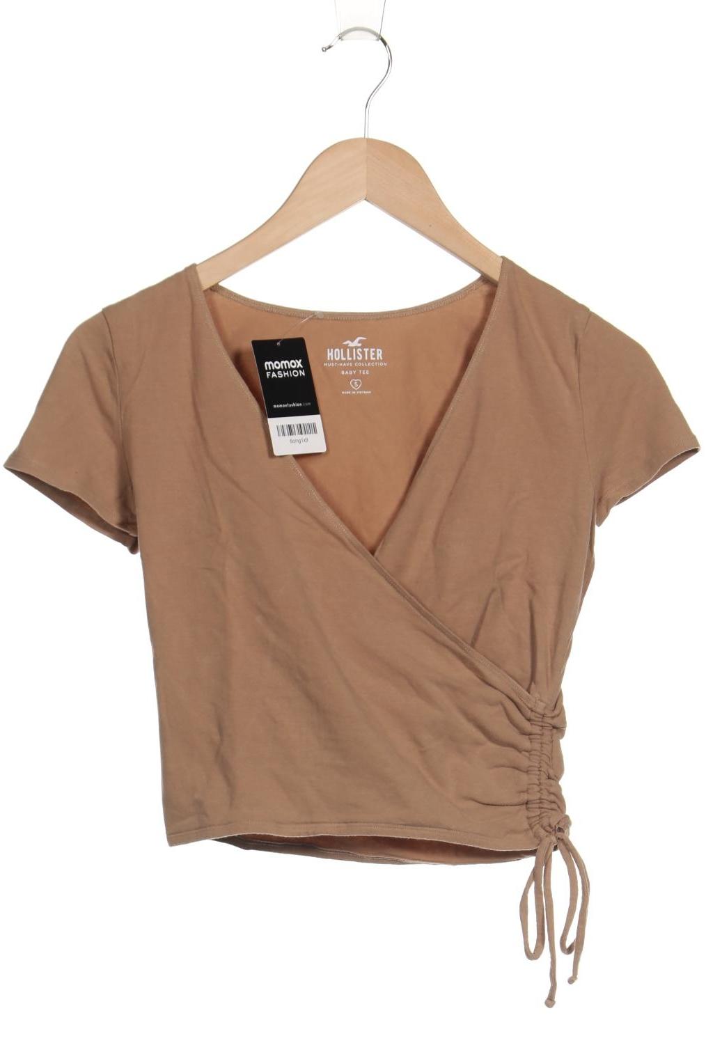 

Hollister Damen T-Shirt, beige, Gr. 36