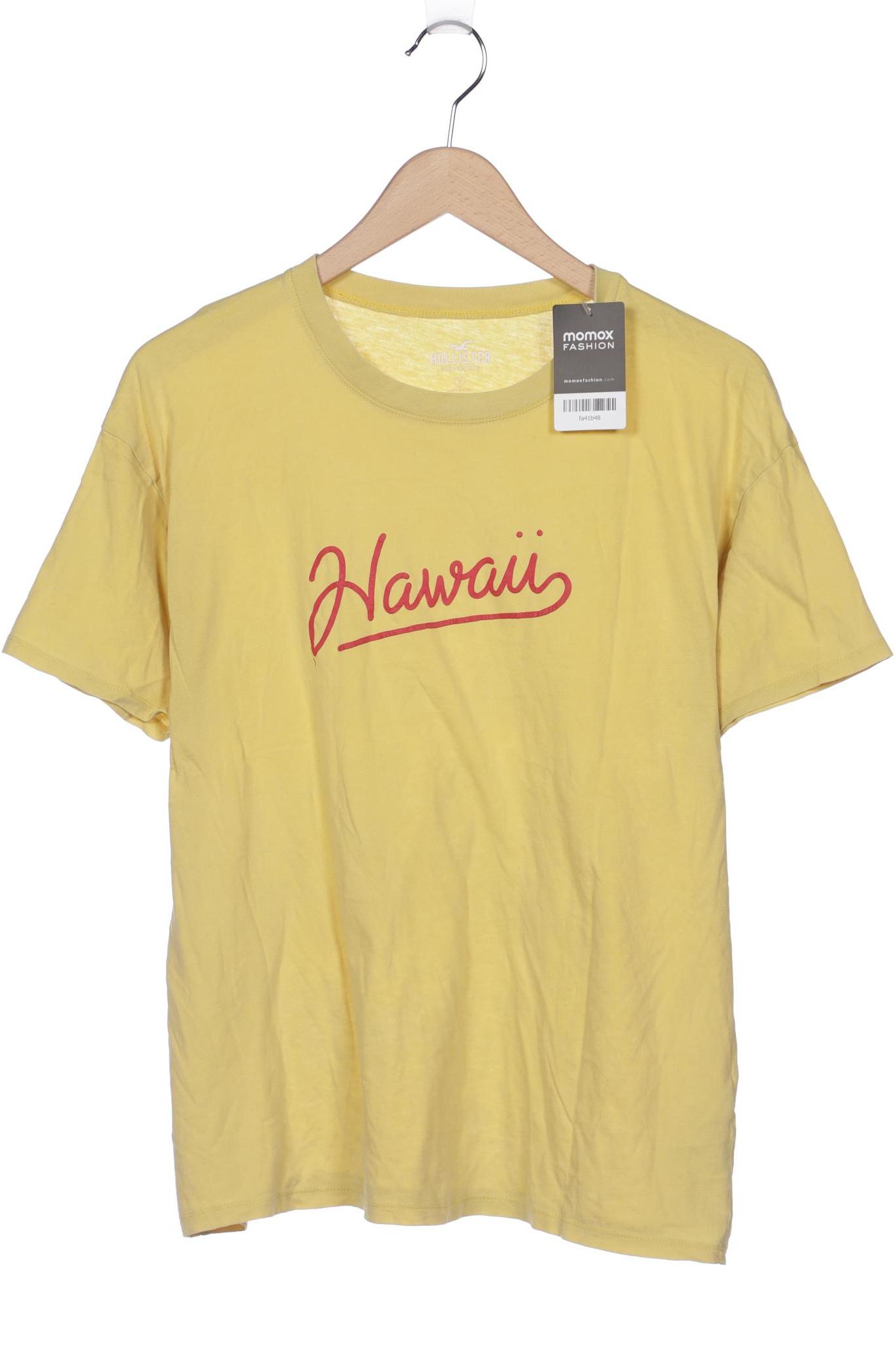 

Hollister Damen T-Shirt, gelb