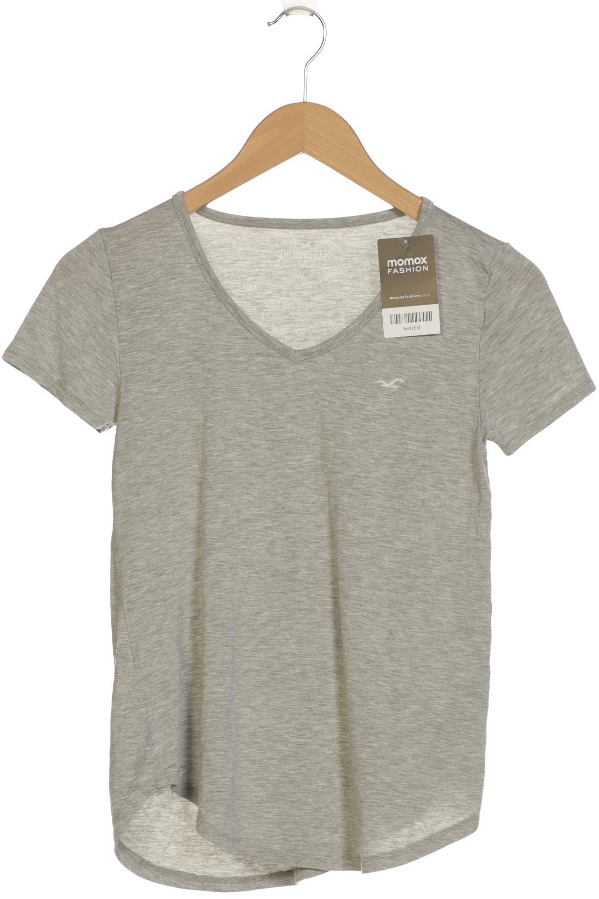 

Hollister Damen T-Shirt, grau, Gr. 32